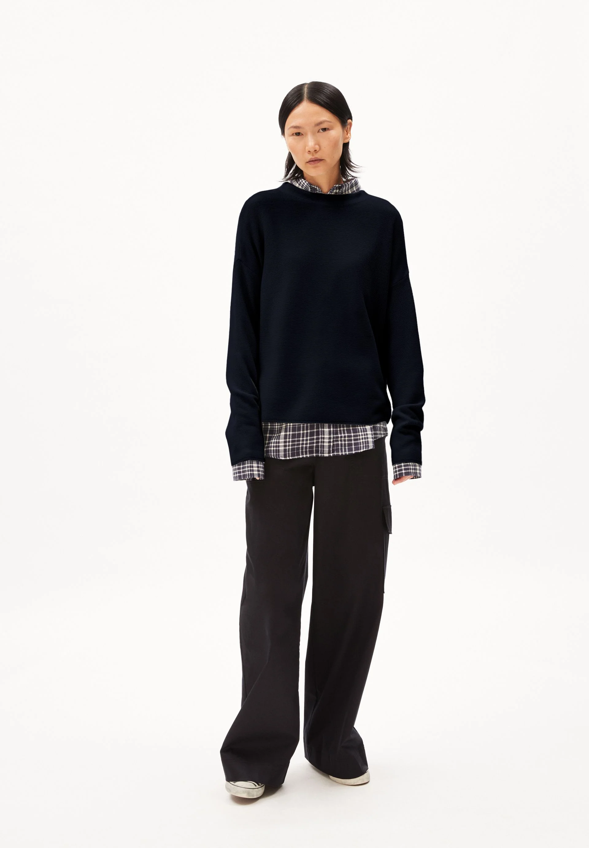 MERINAA STRICKPULLOVER | night sky - Image 5