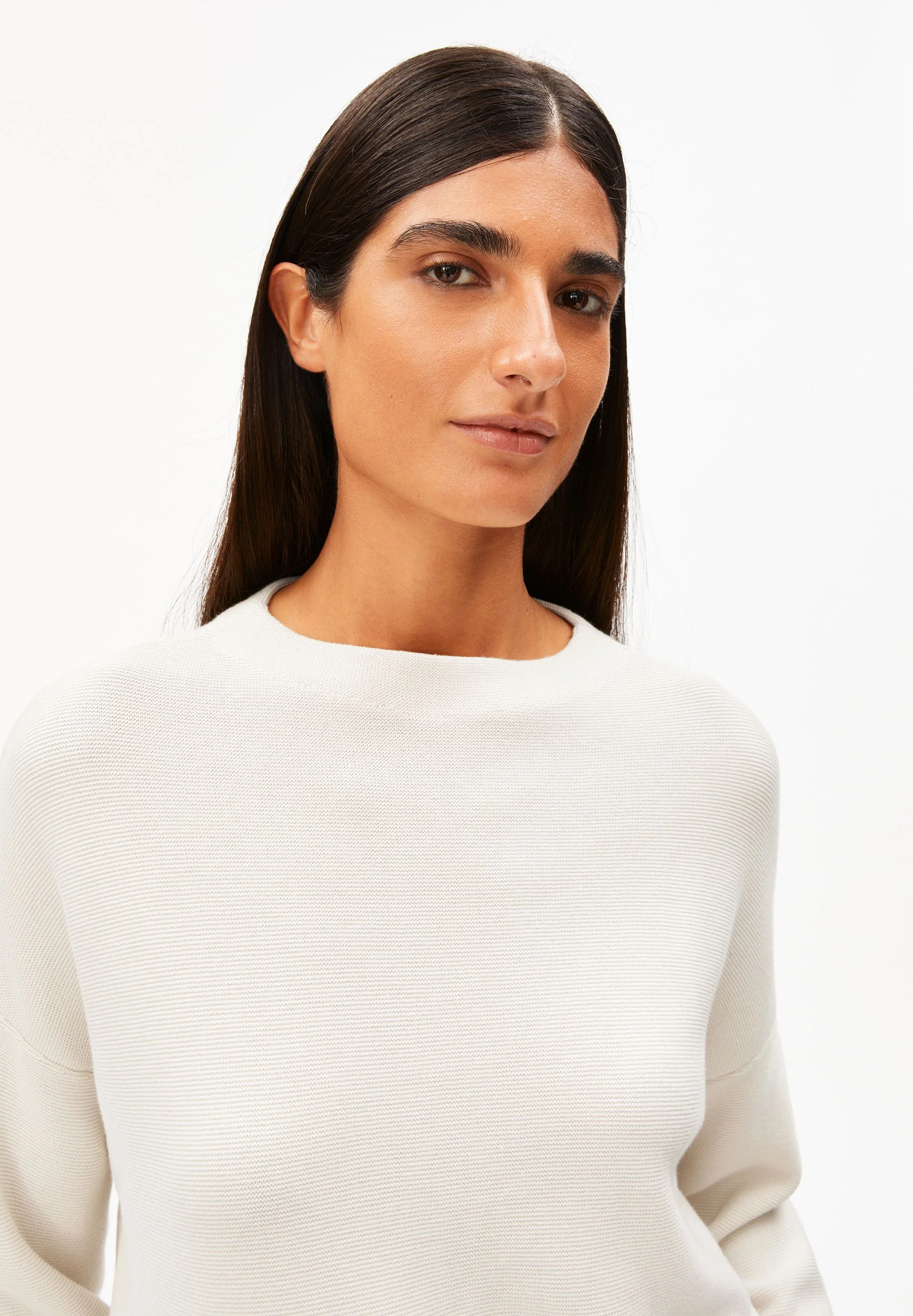 MERINAA STRICKPULLOVER | oatmilk - Image 3