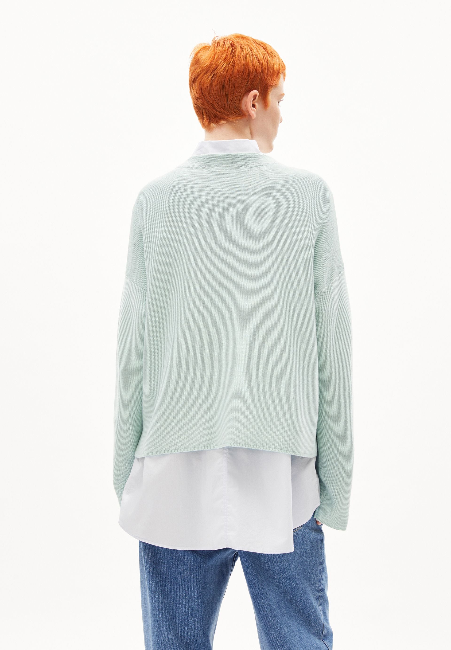 MERINAA STRICKPULLOVER | polar green - Image 2