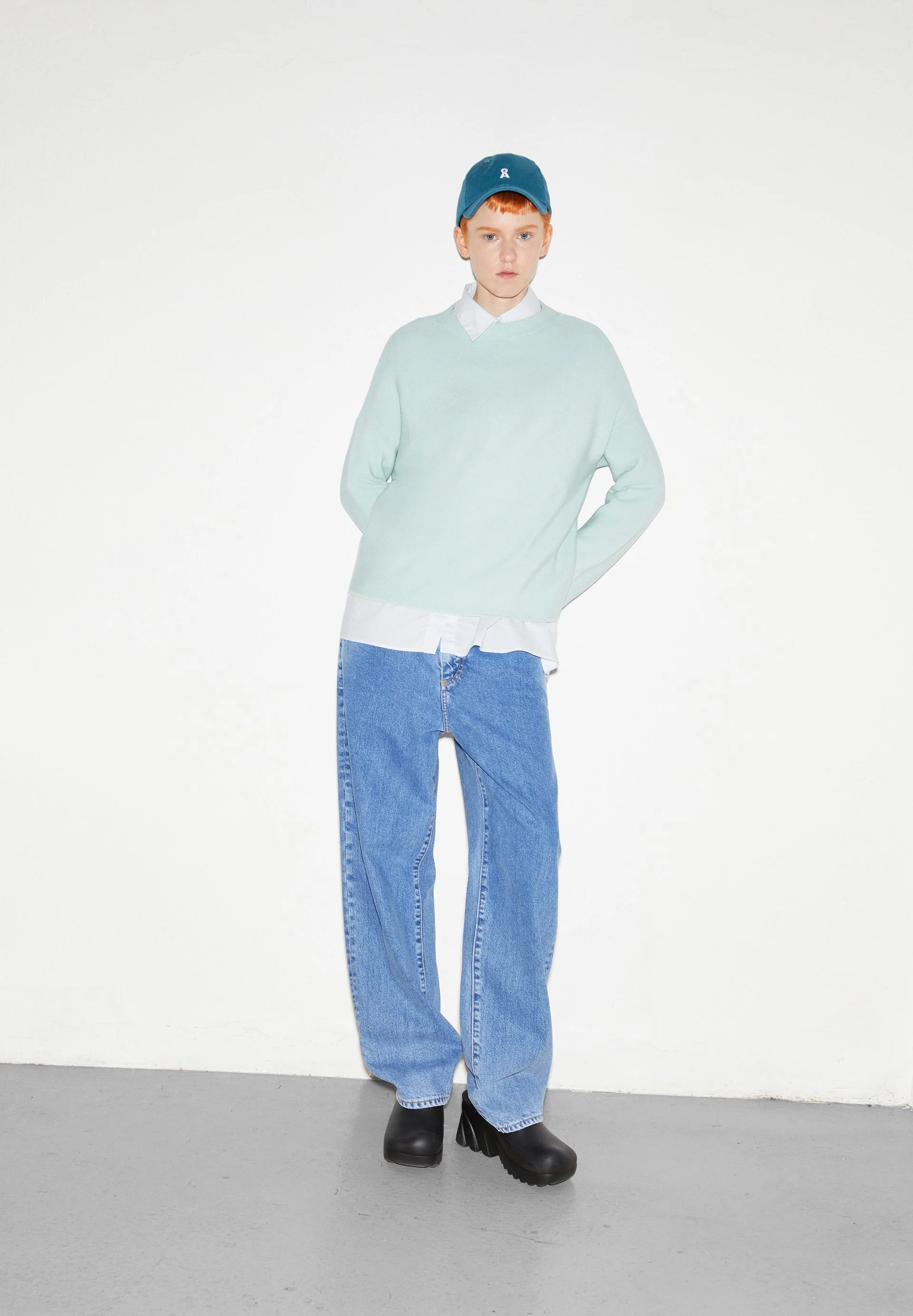 MERINAA STRICKPULLOVER | polar green - Image 4
