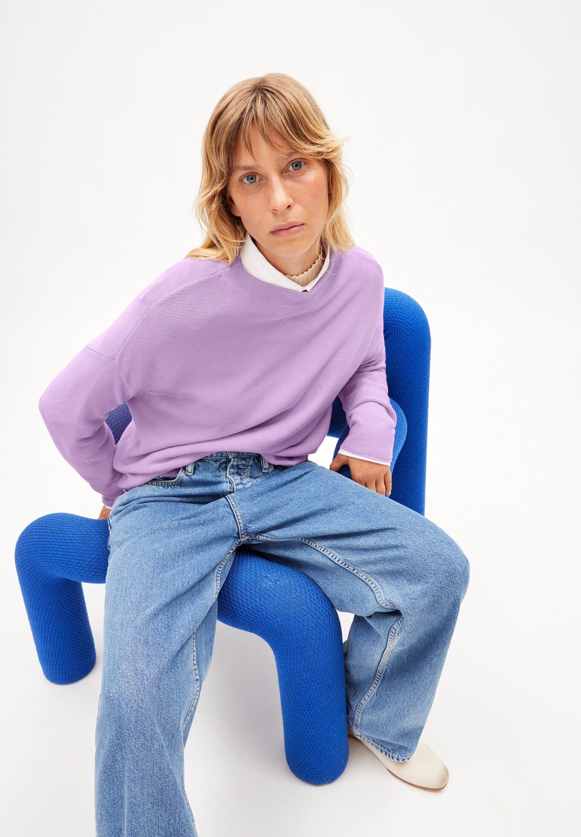 MERINAA STRICKPULLOVER | smart lilac - Image 4