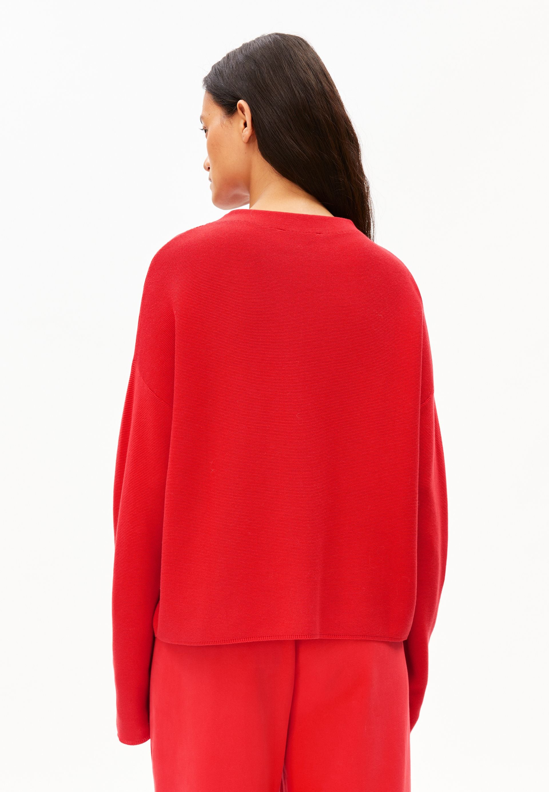 MERINAA STRICKPULLOVER | mars red - Image 2