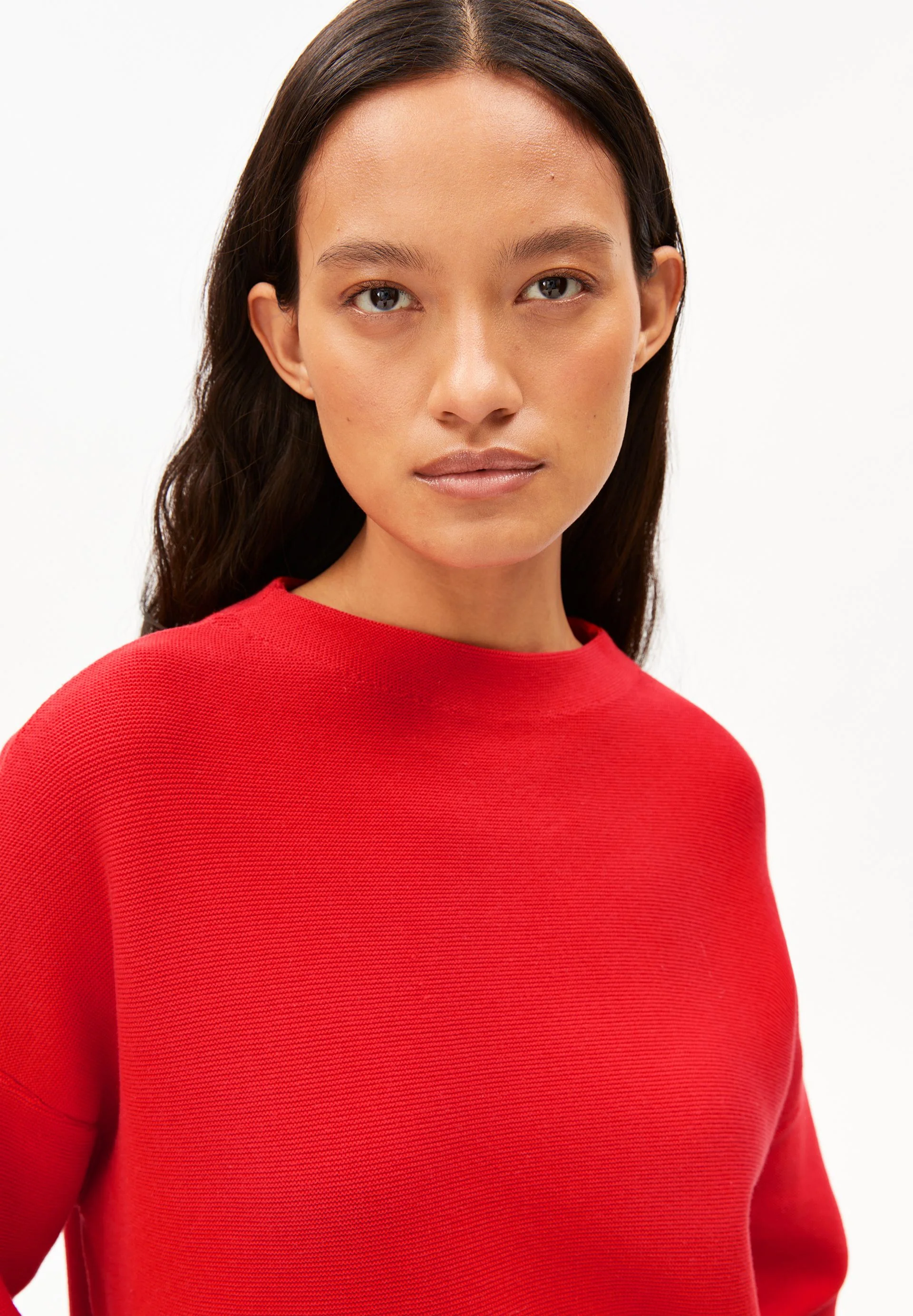 MERINAA STRICKPULLOVER | mars red - Image 3