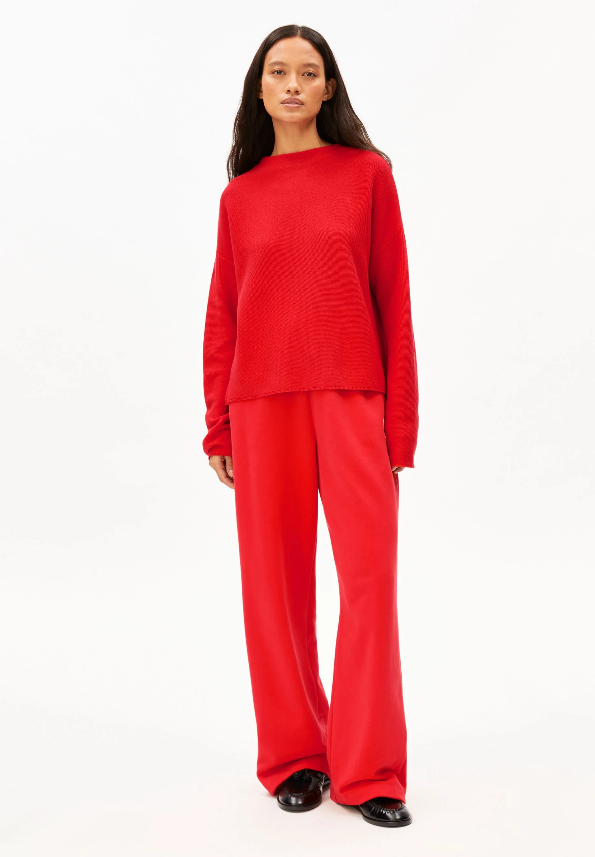 MERINAA STRICKPULLOVER | mars red - Image 5
