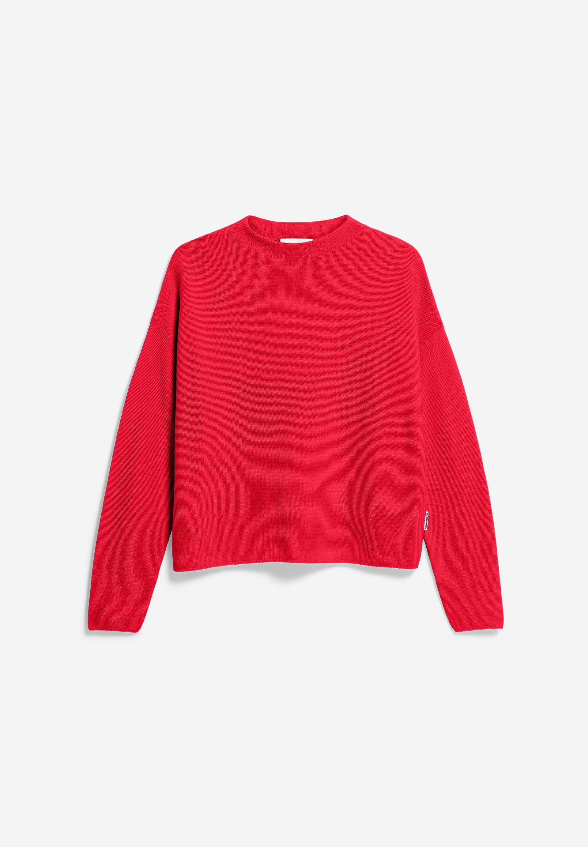 MERINAA STRICKPULLOVER | mars red - Image 6