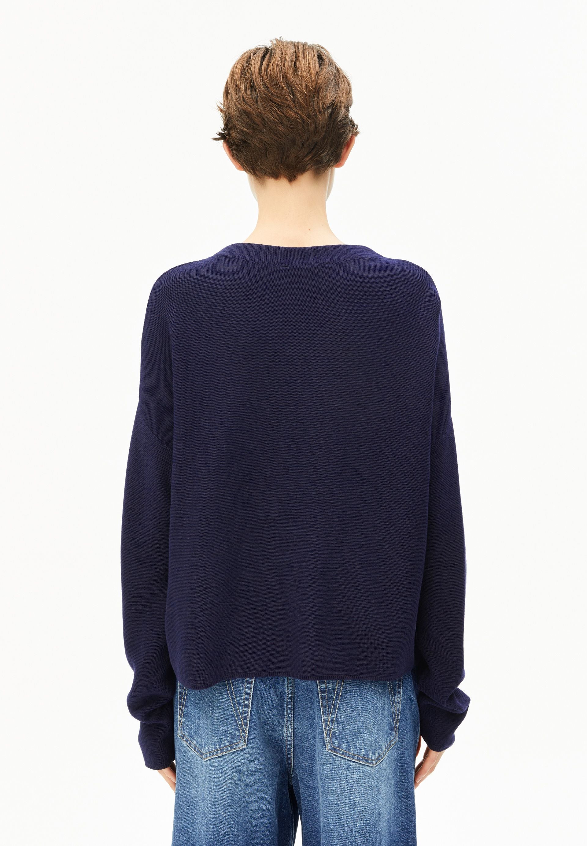 MERINAA STRICKPULLOVER | tinted navy - Image 2