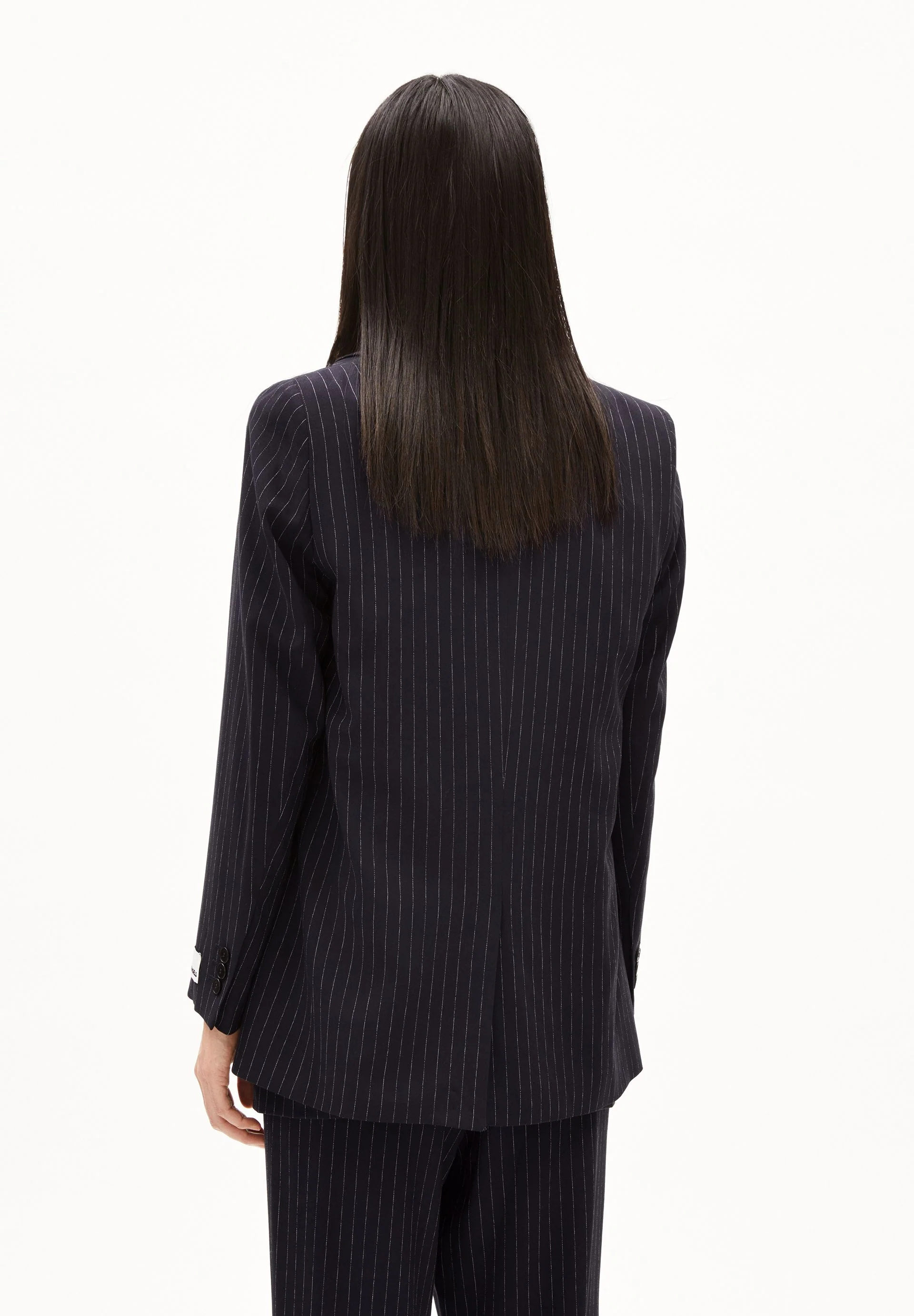 MIKAALA PINSTRIPE | night sky-white - Image 2