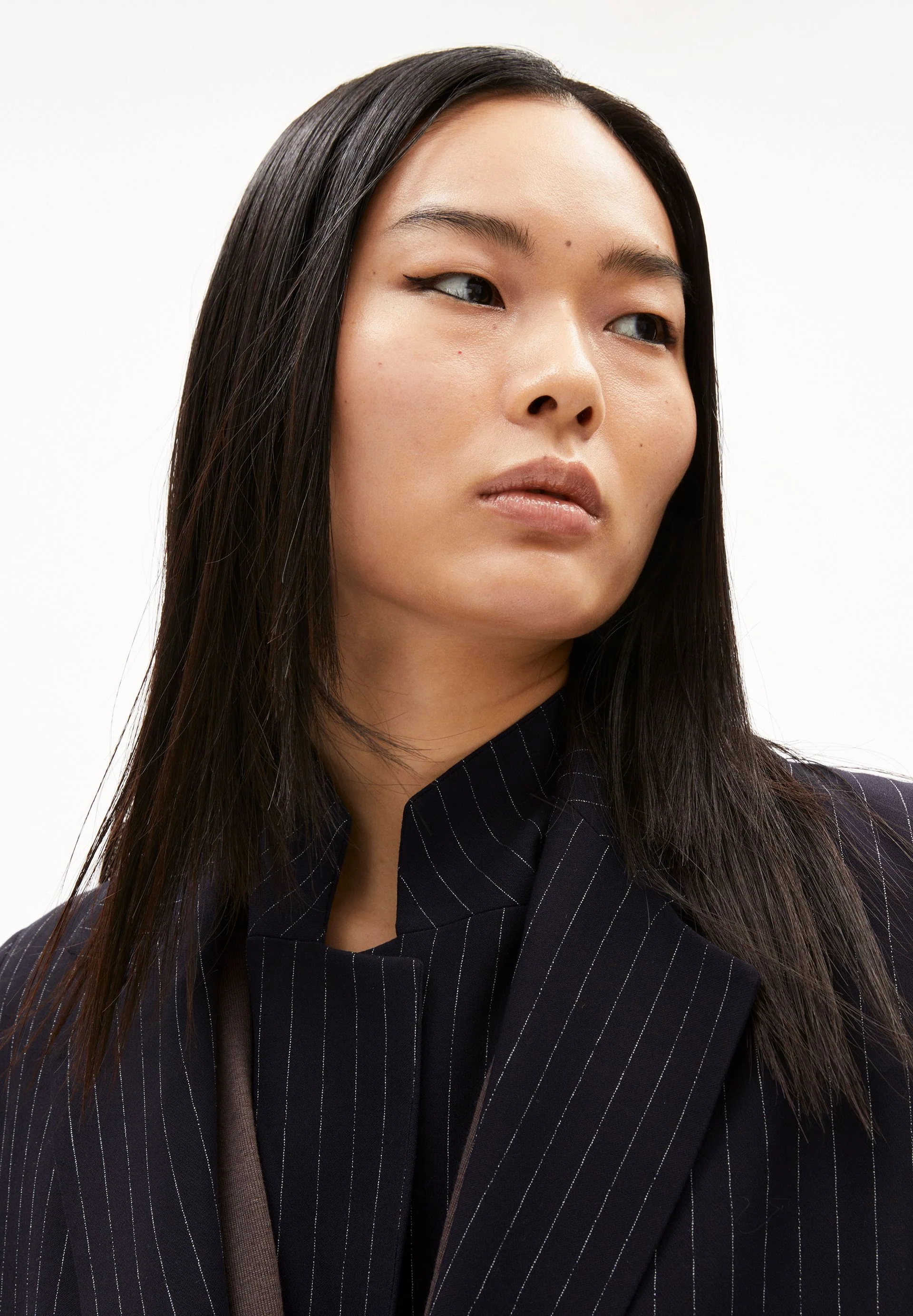 MIKAALA PINSTRIPE | night sky-white - Image 3