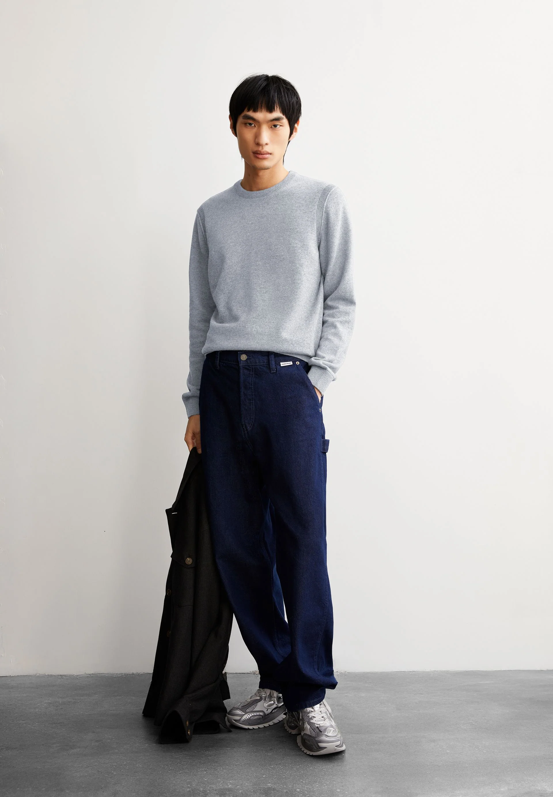 MIKITAA STRICKPULLOVER | silver melange - Image 4
