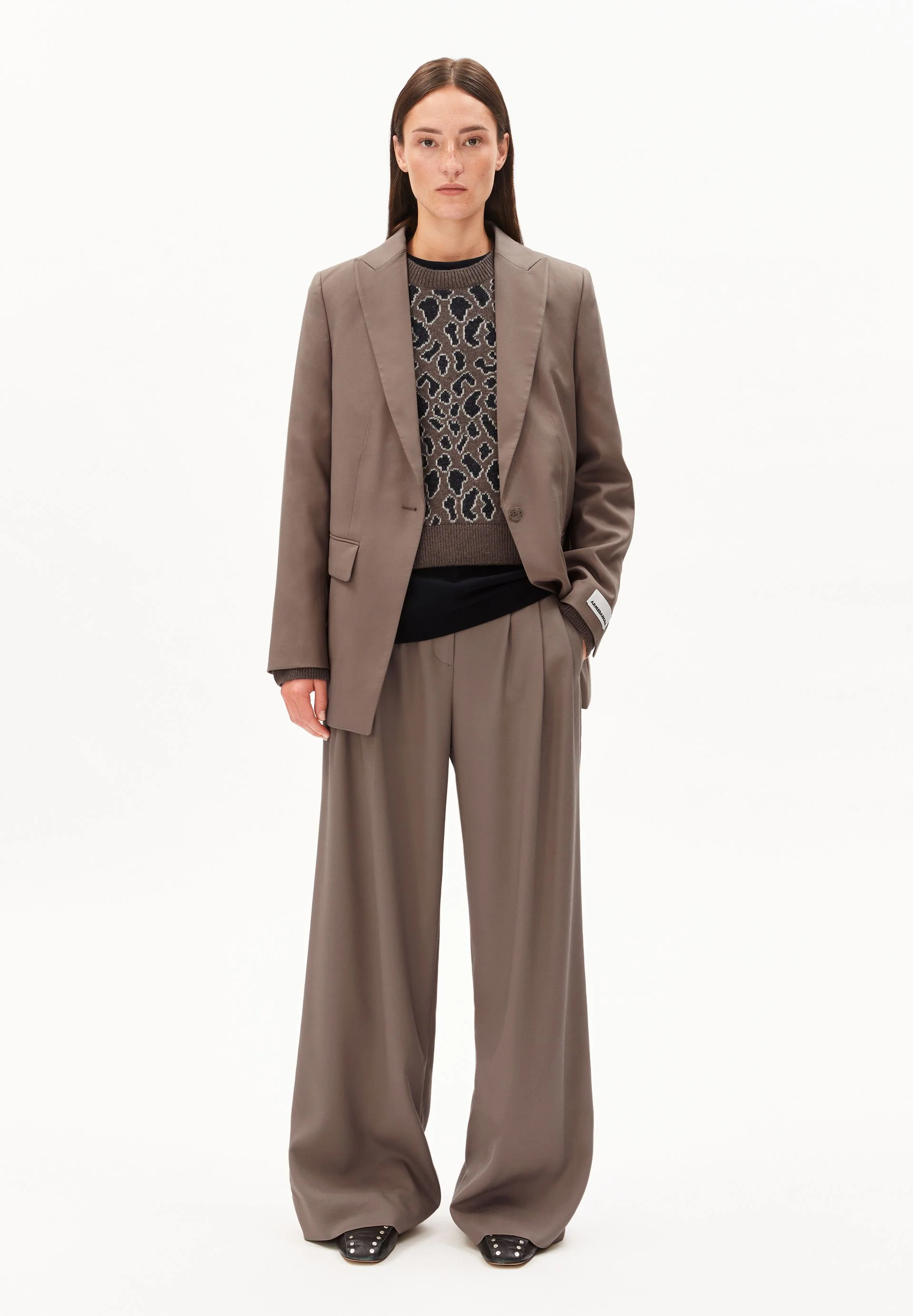 MIKULAA BLAZER | walnut cream - Image 5