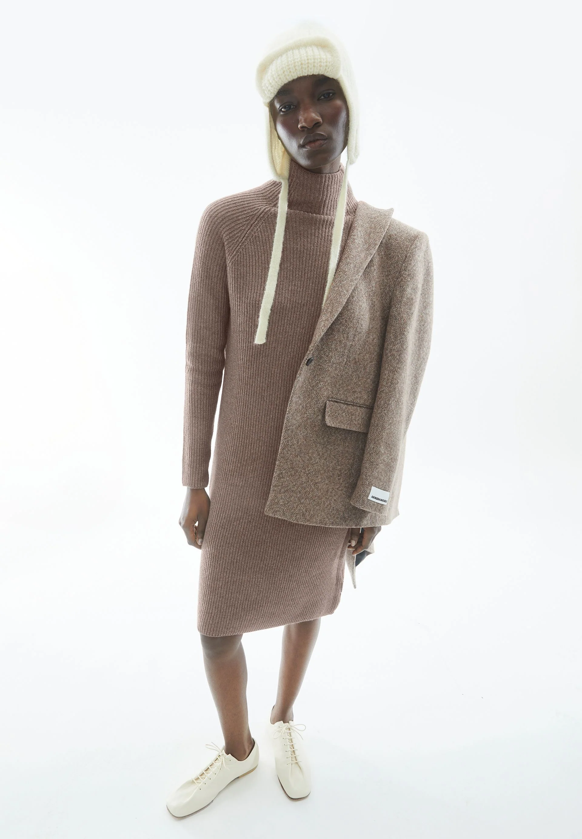 MILLAANA KLEID | cinnamon dust melange - Image 4