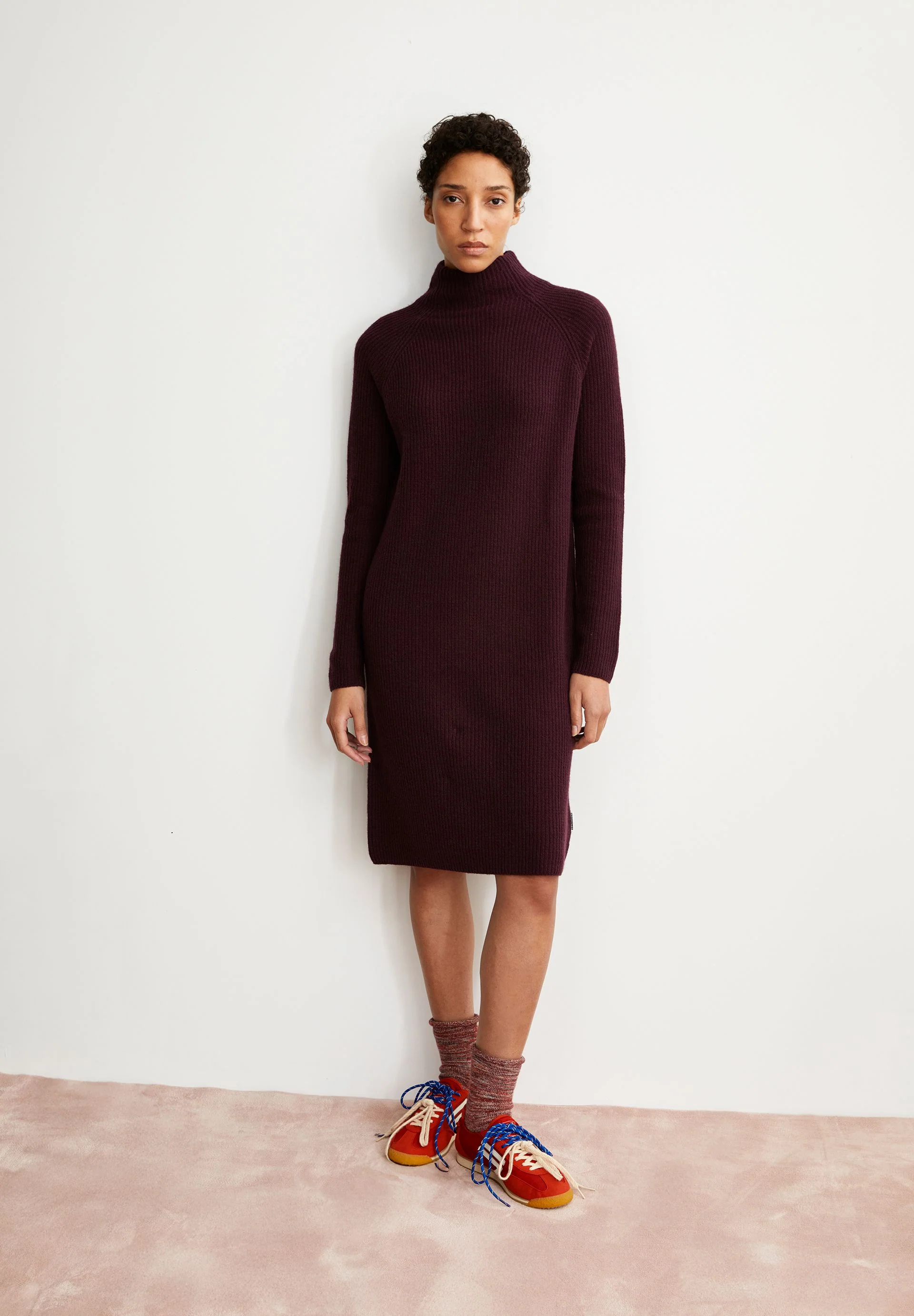 MILLAANA KLEID | dark cranberry - Image 4