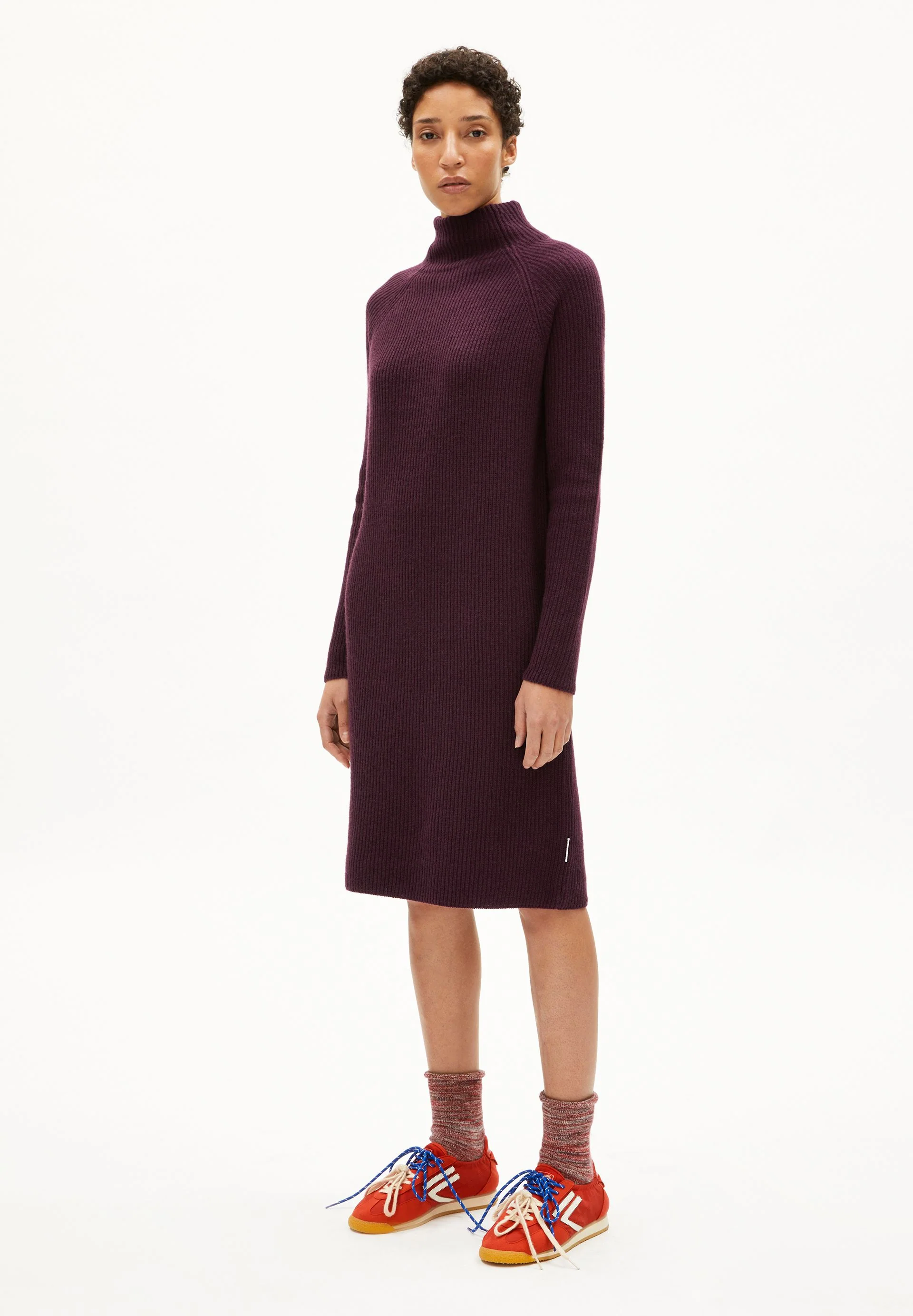 MILLAANA KLEID | dark cranberry - Image 5
