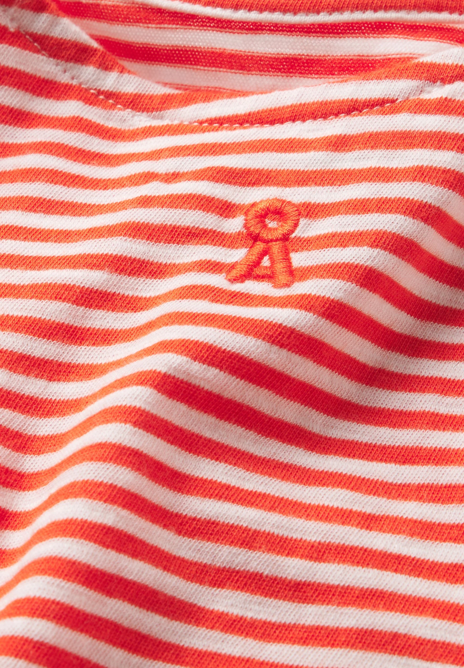 MINAAMI LITA TOP | poppy red-oatmilk - Image 6