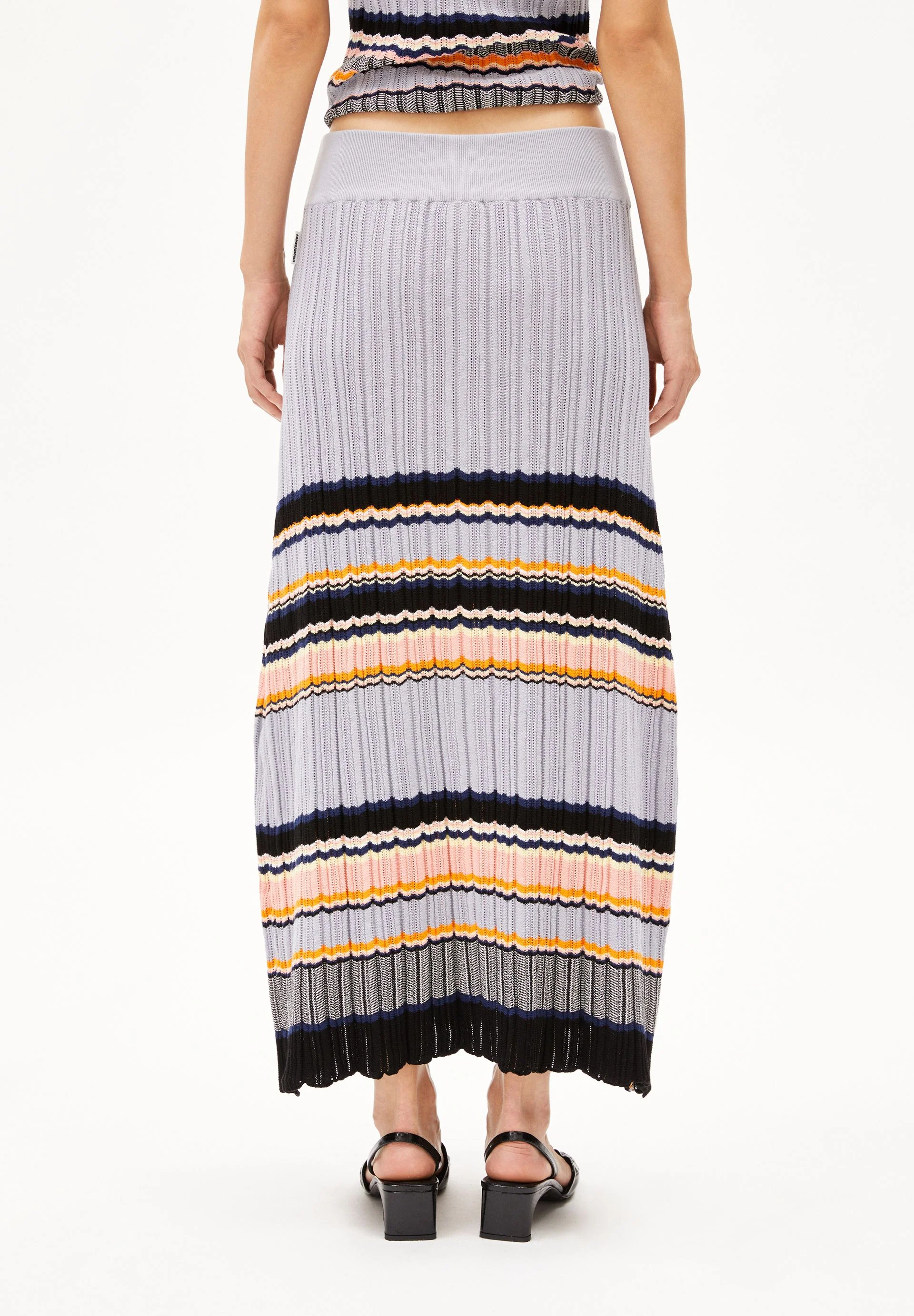 MINNAA STRIPES | misty morning-deep rosalilly - Image 2
