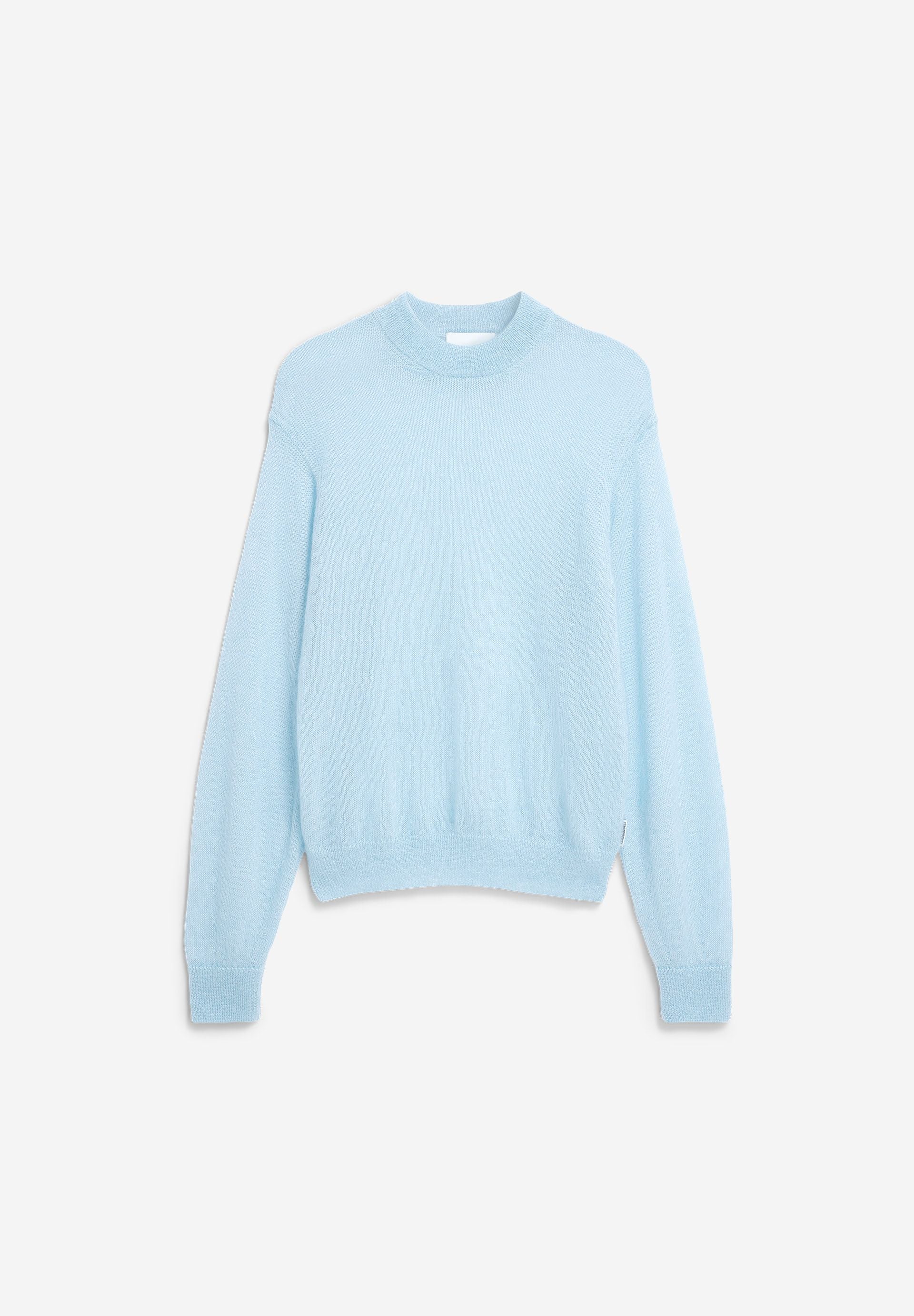 MOHAIR-MIX STRICKPULLOVER | blue glow - Image 7