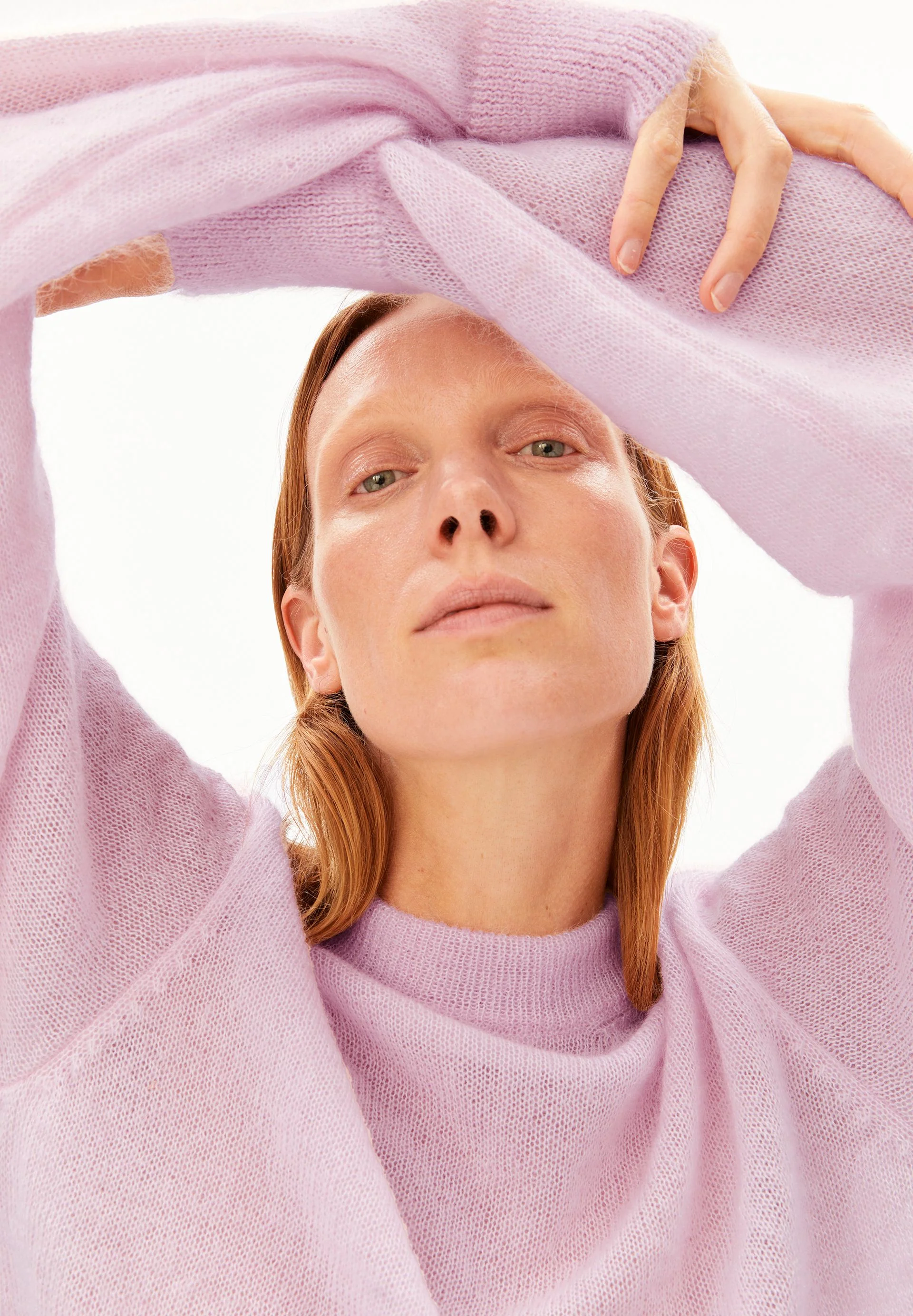 MOHAIR-MIX STRICKPULLOVER | pink mist - Image 3