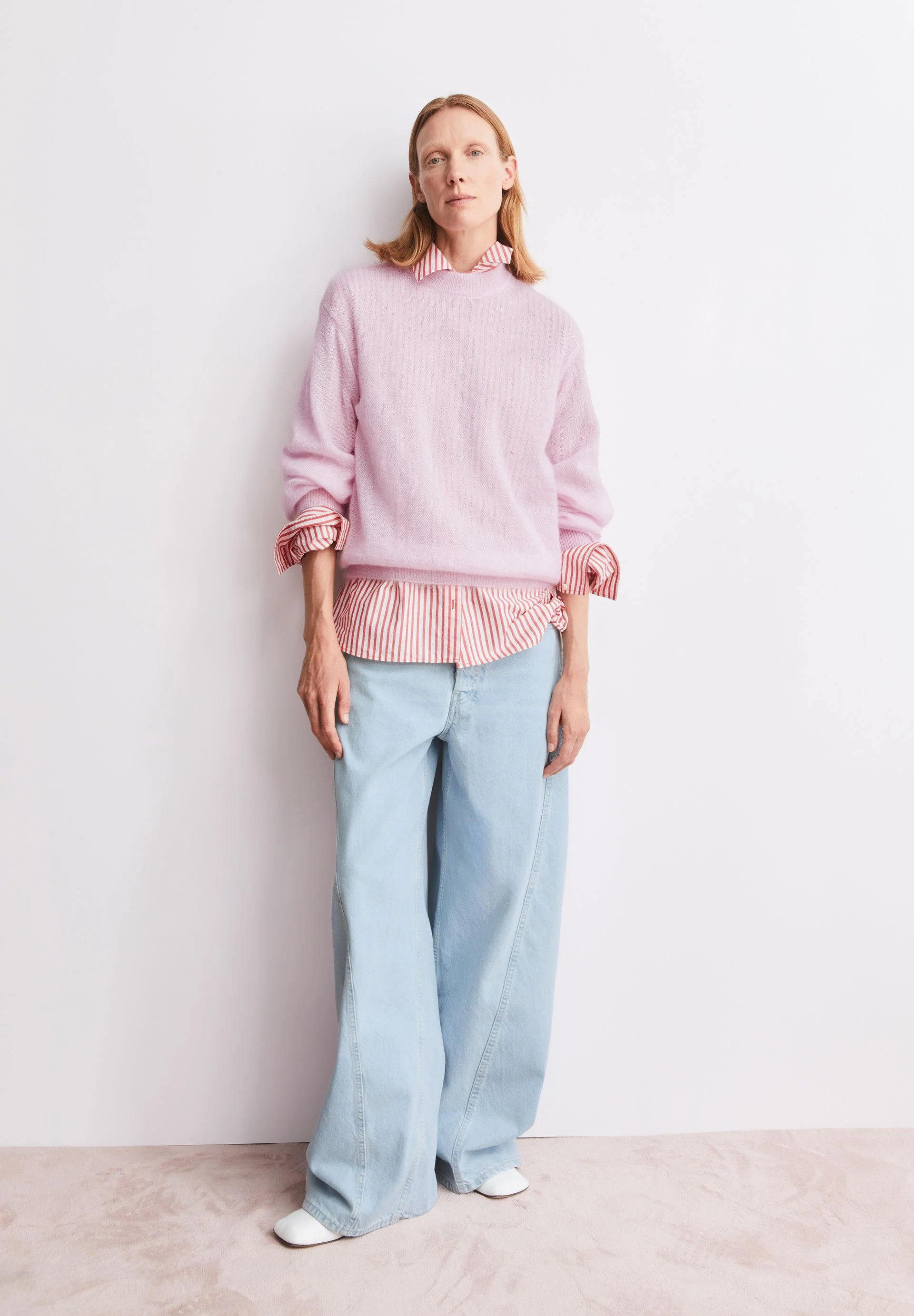 MOHAIR-MIX STRICKPULLOVER | pink mist - Image 4