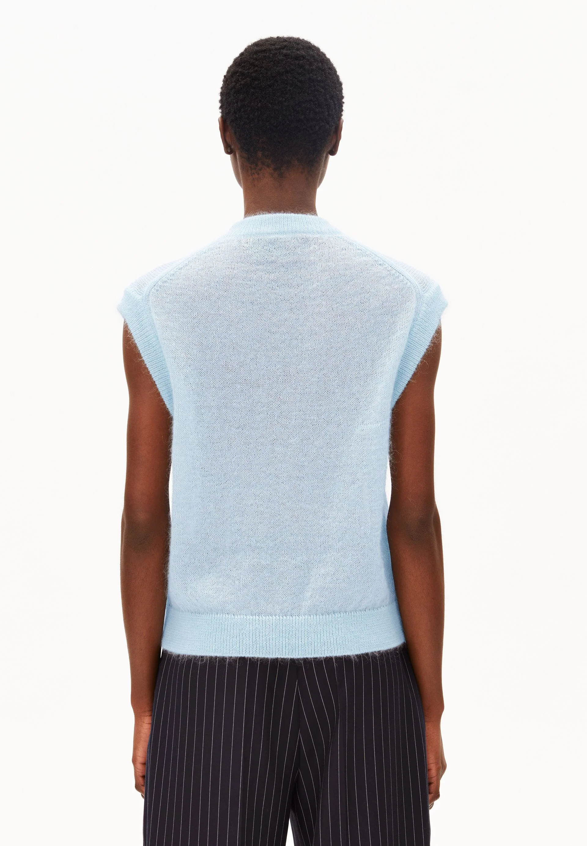 MOHAIR-MIX PULLUNDER | blue glow - Image 2