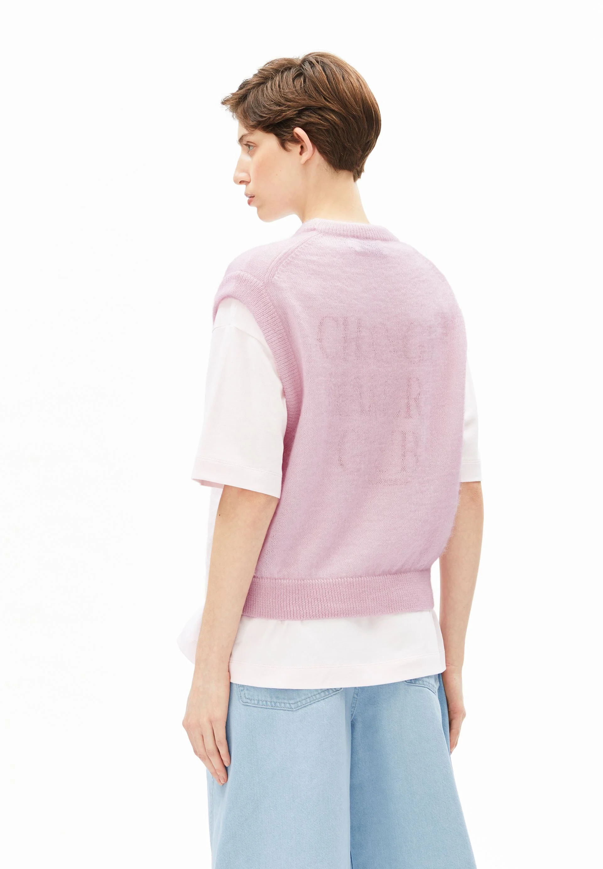 MOHAIR-MIX PULLUNDER | pink mist - Image 2