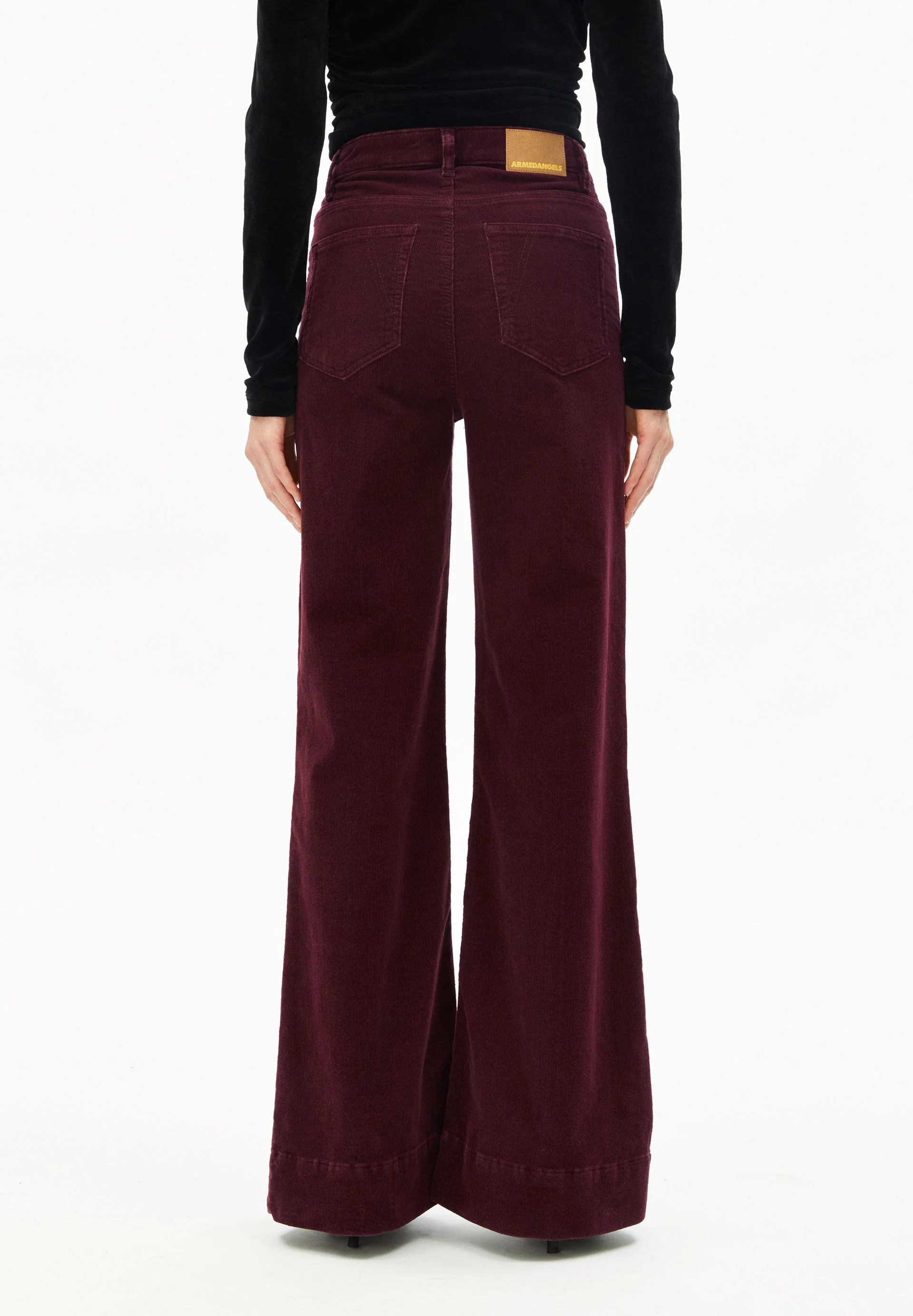 MURLIAA CORDHOSE | dark cranberry - Image 2