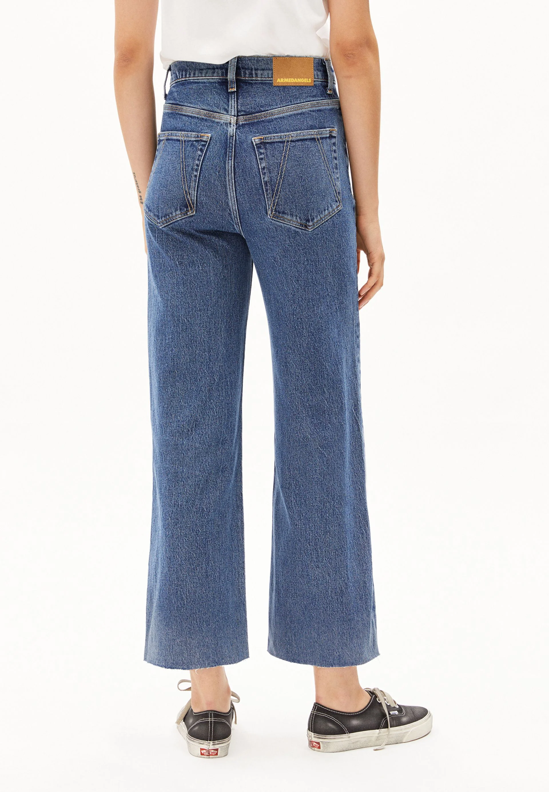 MURLIAA HIGH CROPPED WIDE JEANS | triton - Image 2