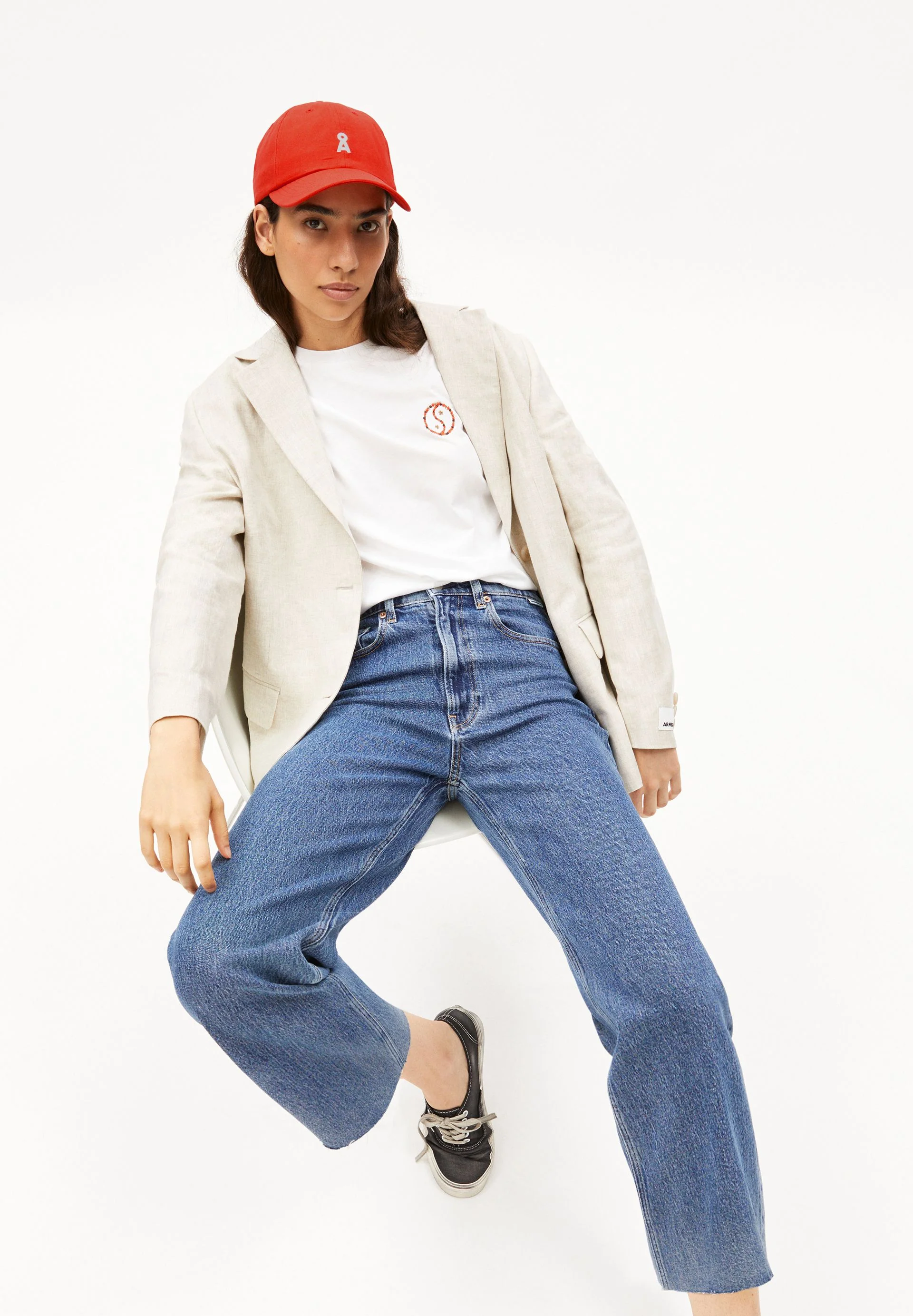 MURLIAA HIGH CROPPED WIDE JEANS | triton - Image 4