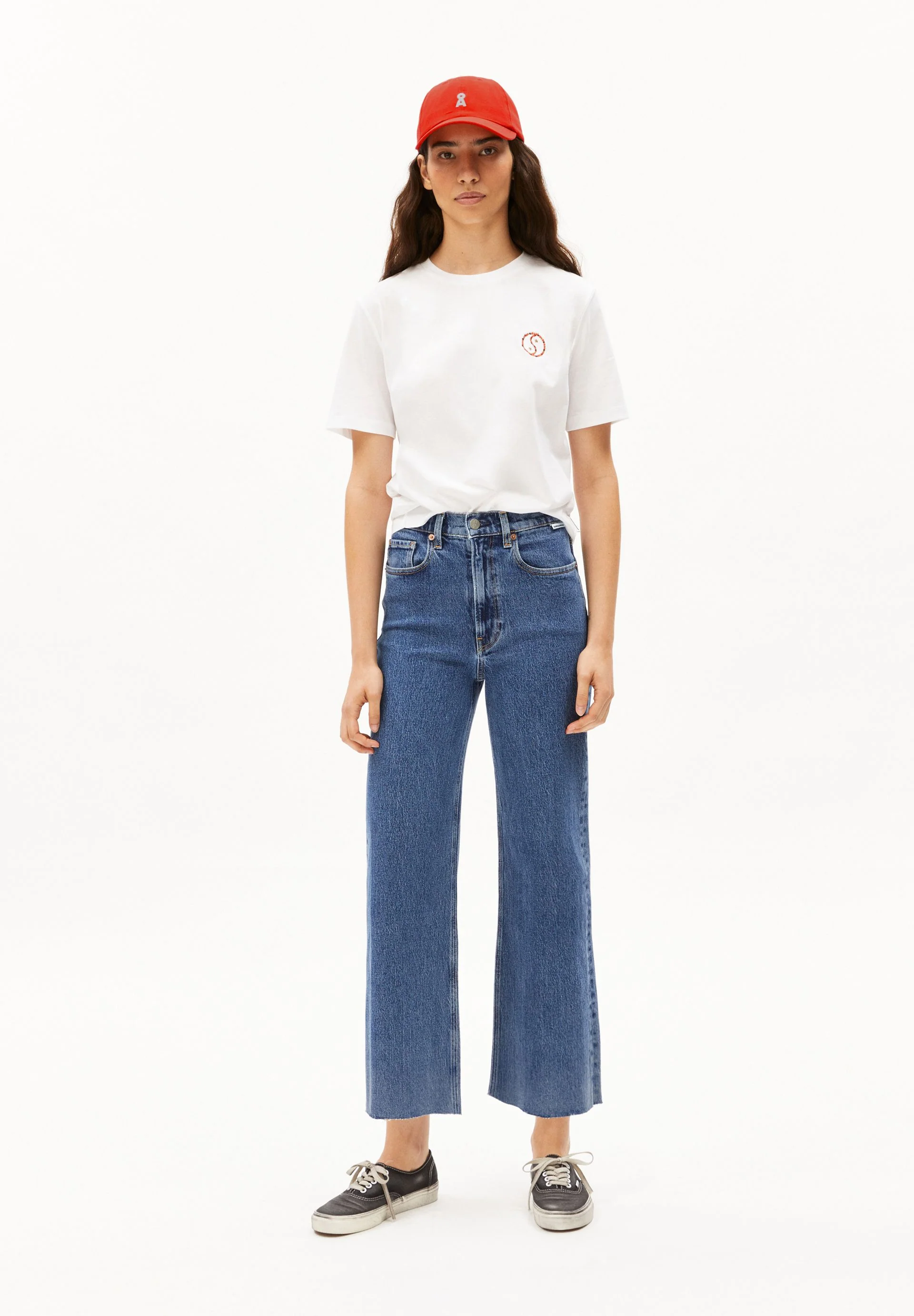 MURLIAA HIGH CROPPED WIDE JEANS | triton - Image 5