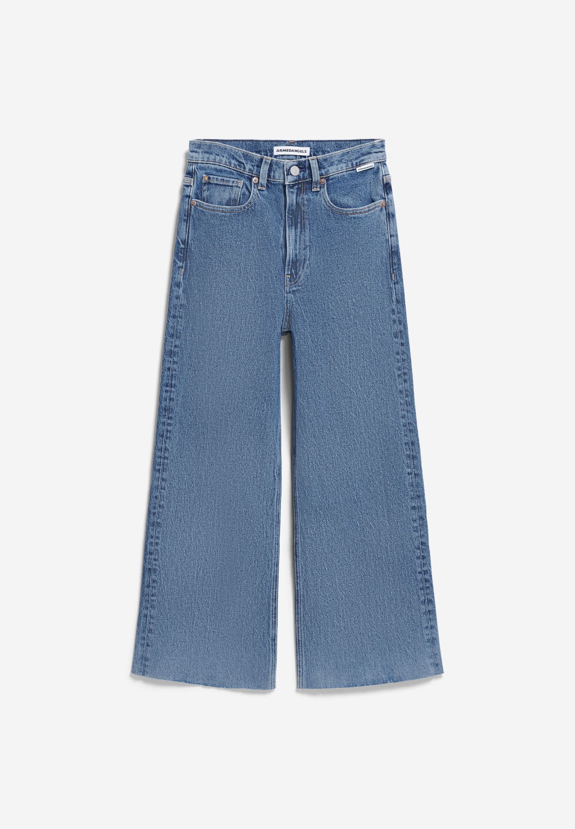 MURLIAA HIGH CROPPED WIDE JEANS | triton - Image 7
