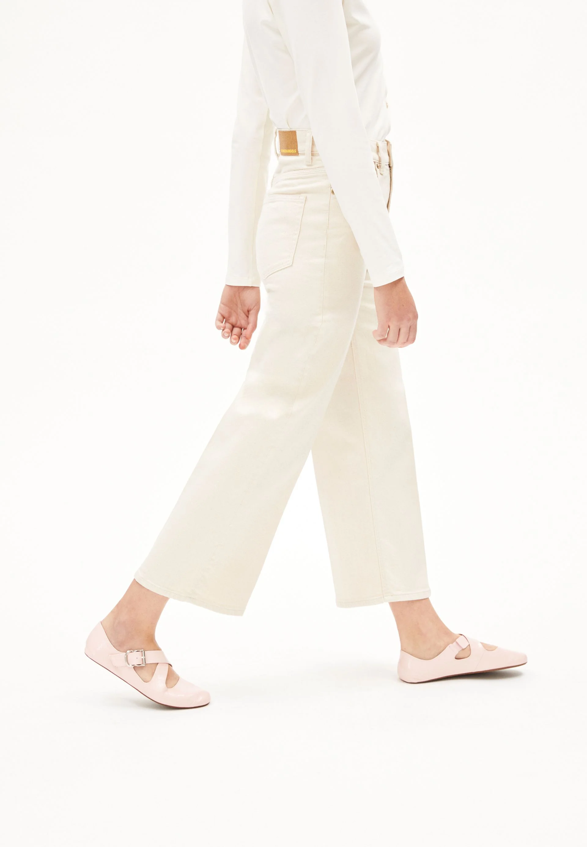 MURLIAA CROPPED WIDE JEANS | undyed - Image 6