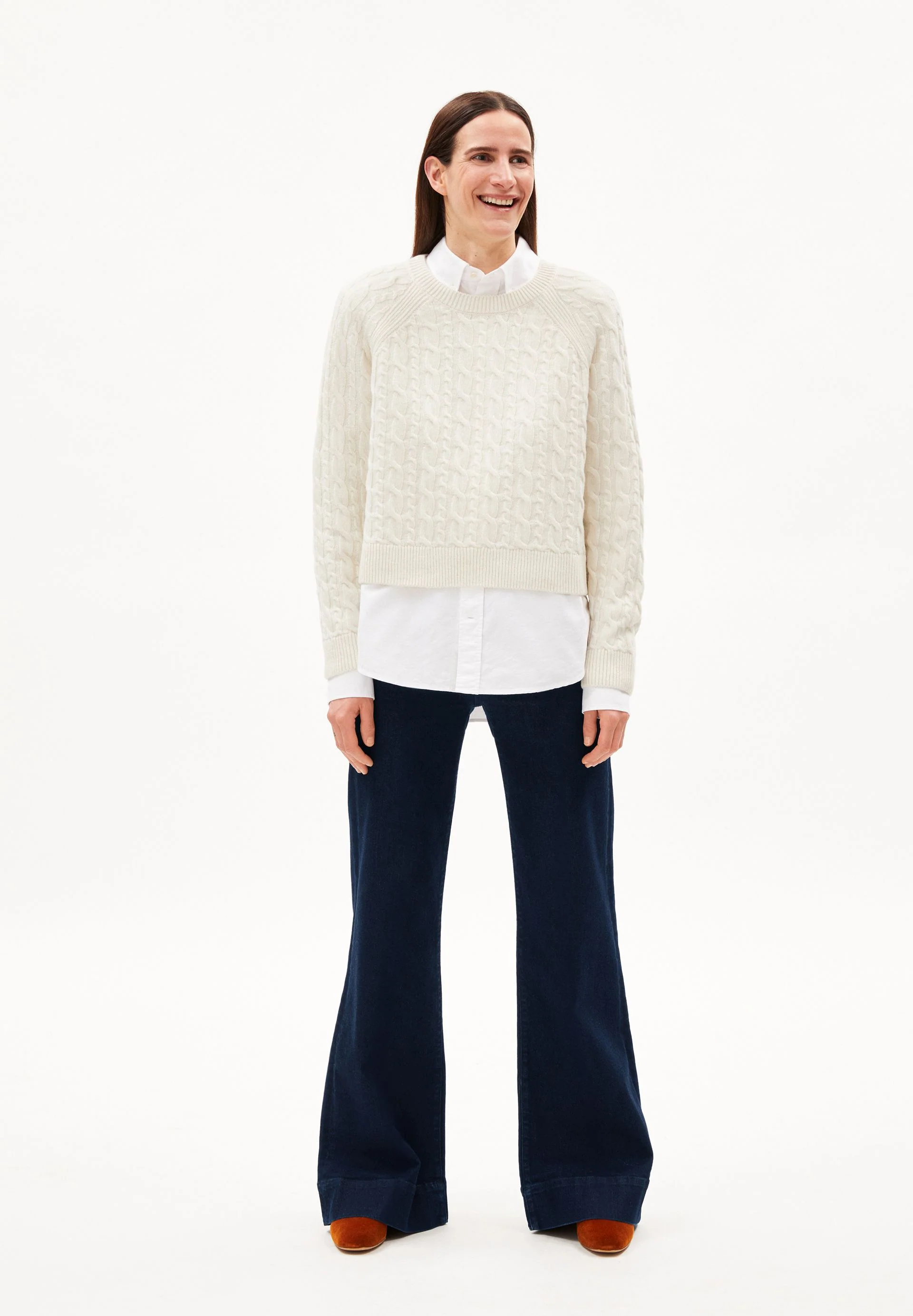 MURLIAA HIGH WAIST WIDE JEANS | rinse - Image 5