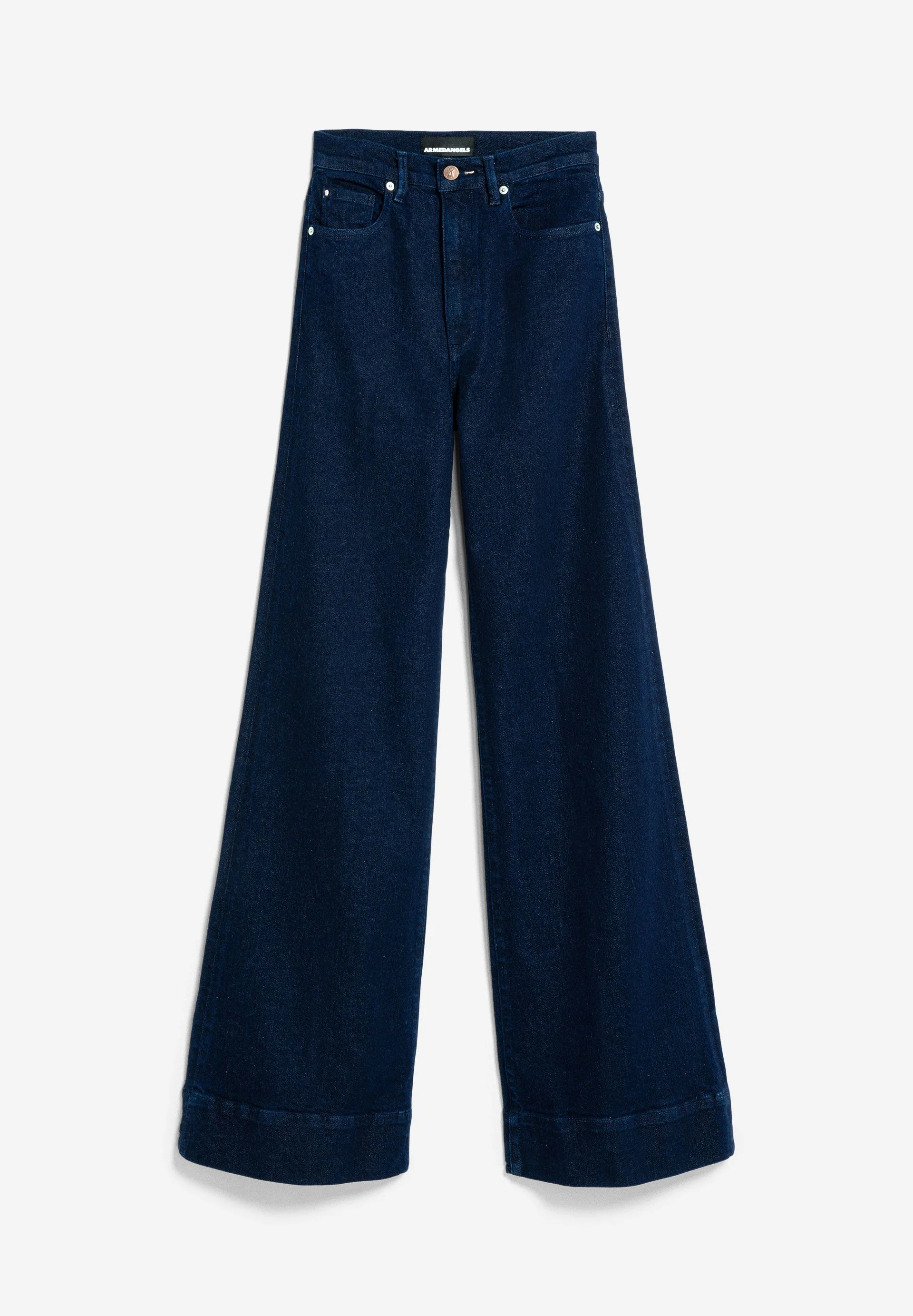 MURLIAA HIGH WAIST WIDE JEANS | rinse - Image 8