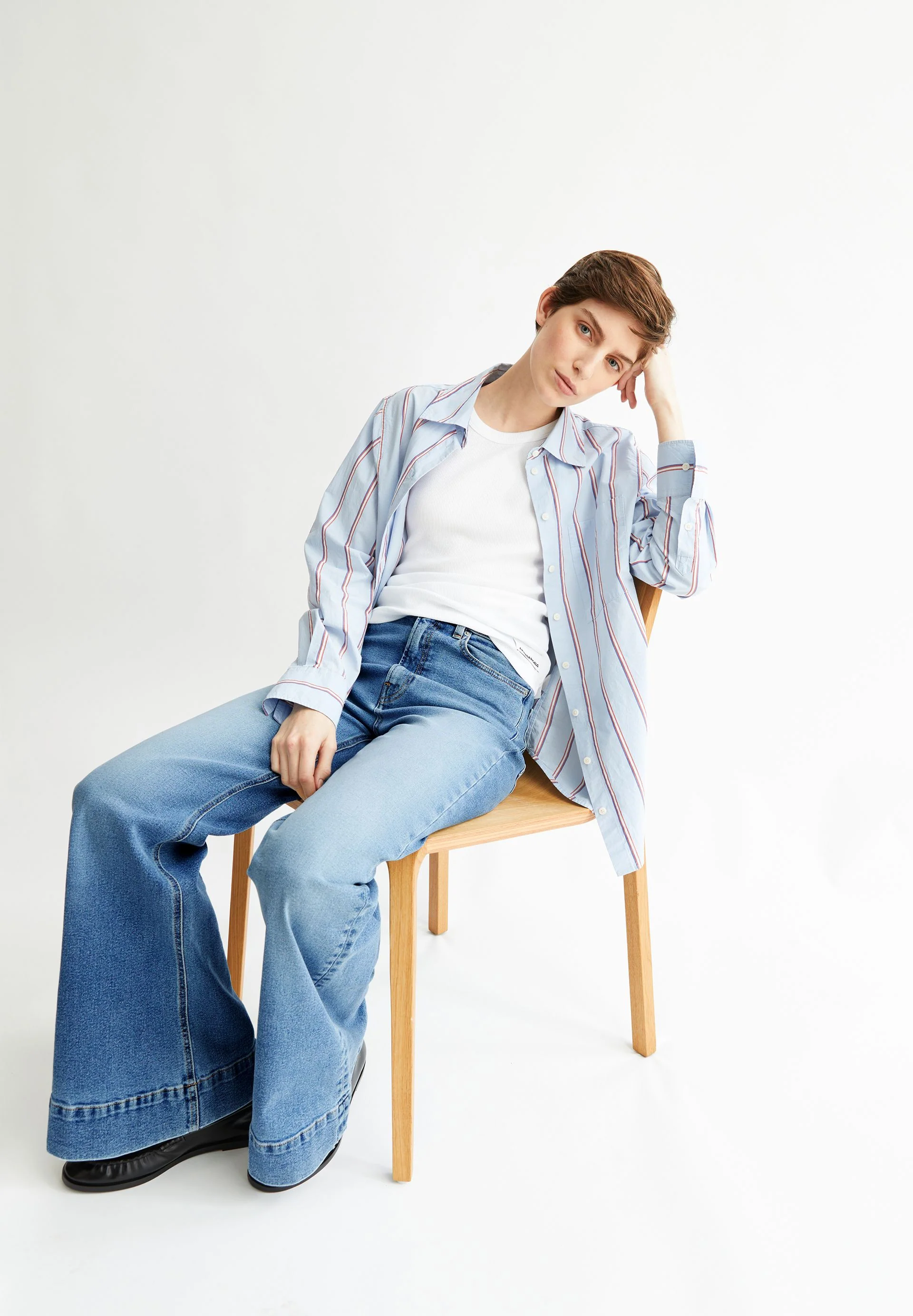 MURLIAA WIDE LEG JEANS | lighten - Image 4