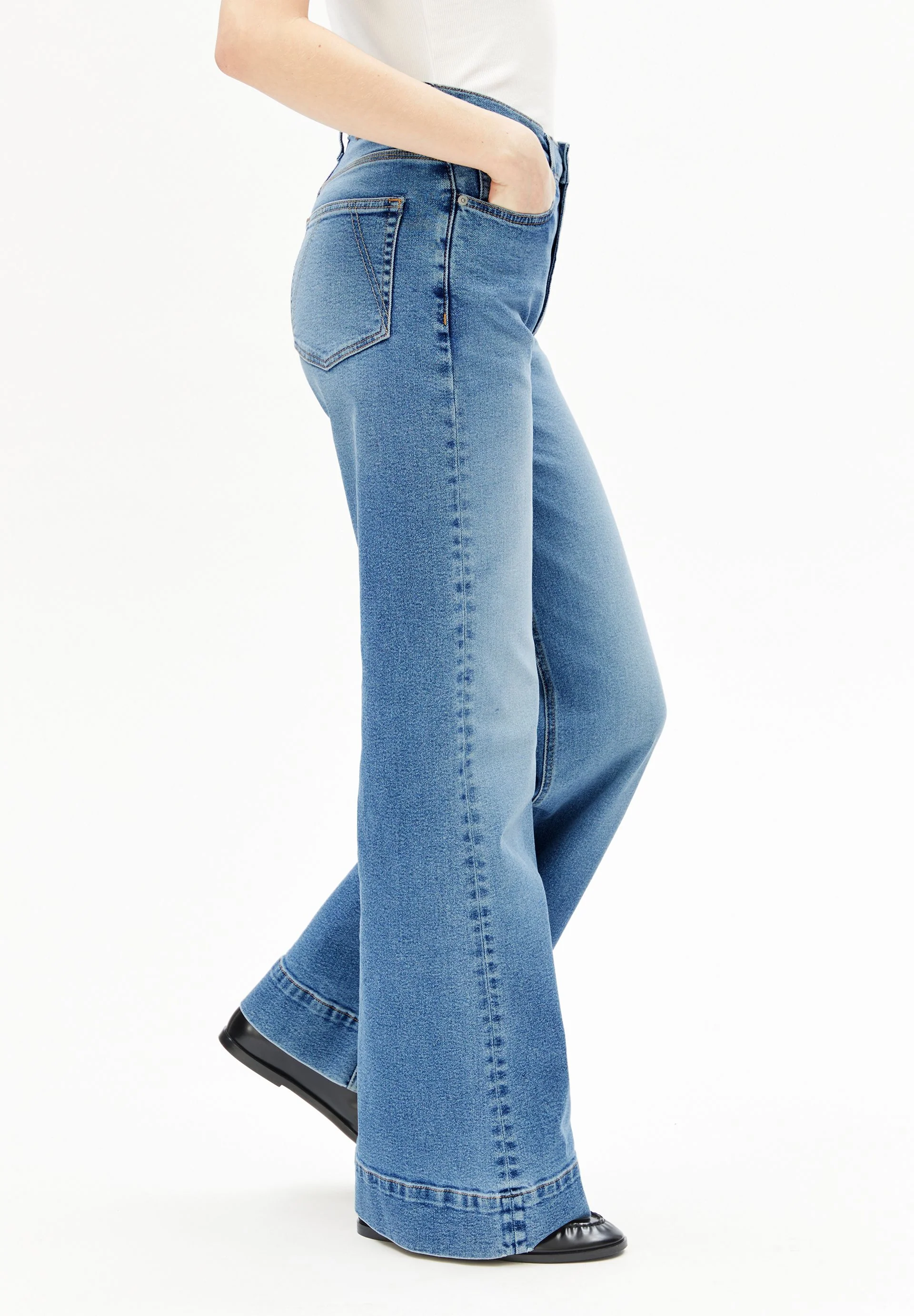 MURLIAA WIDE LEG JEANS | lighten - Image 6