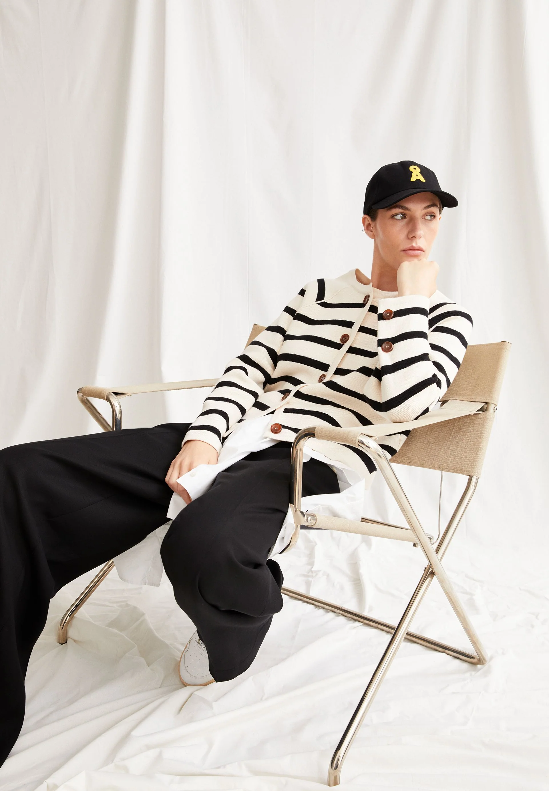 NAADJA STRIPES | oatmilk-black - Image 4