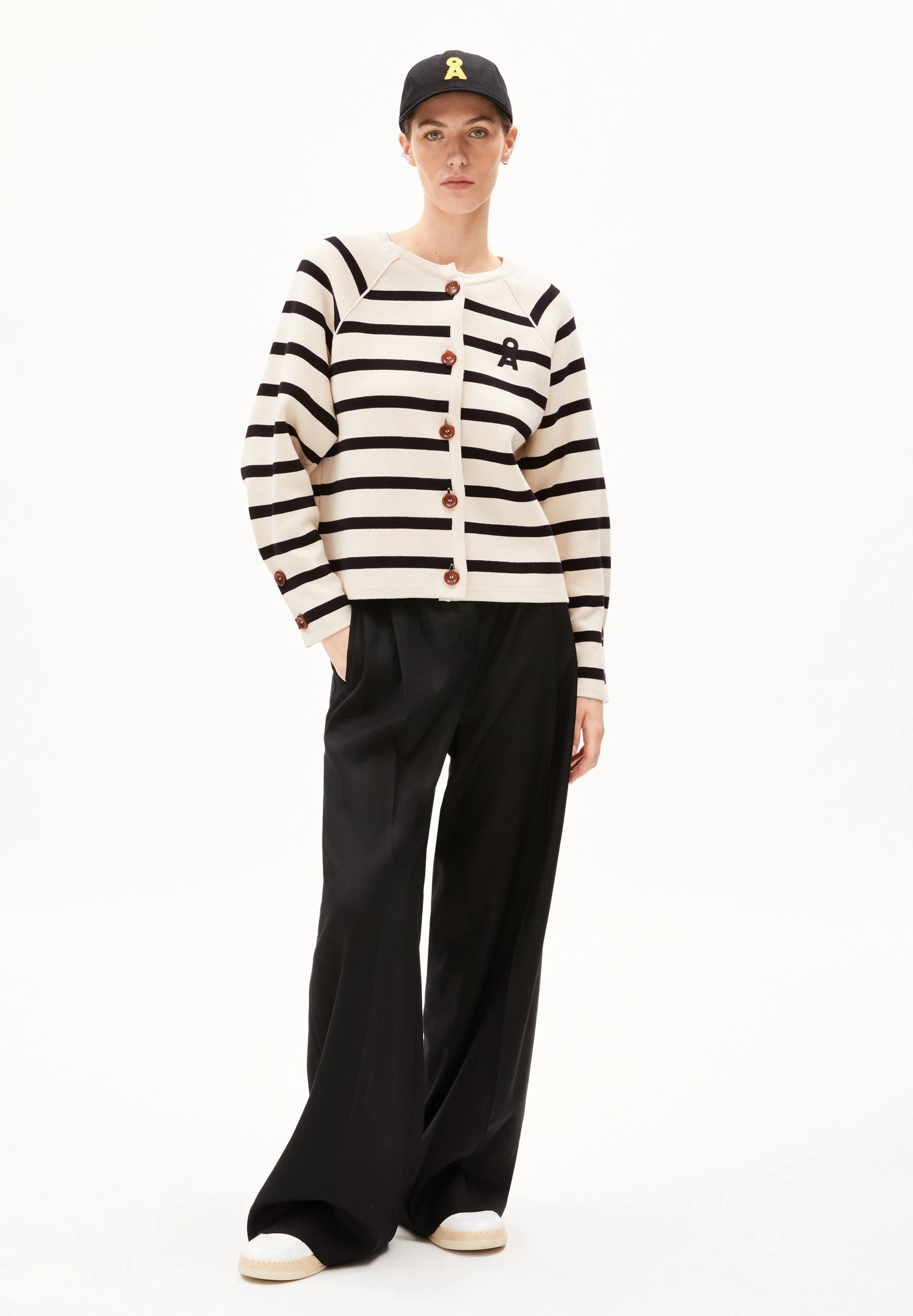 NAADJA STRIPES | oatmilk-black - Image 5