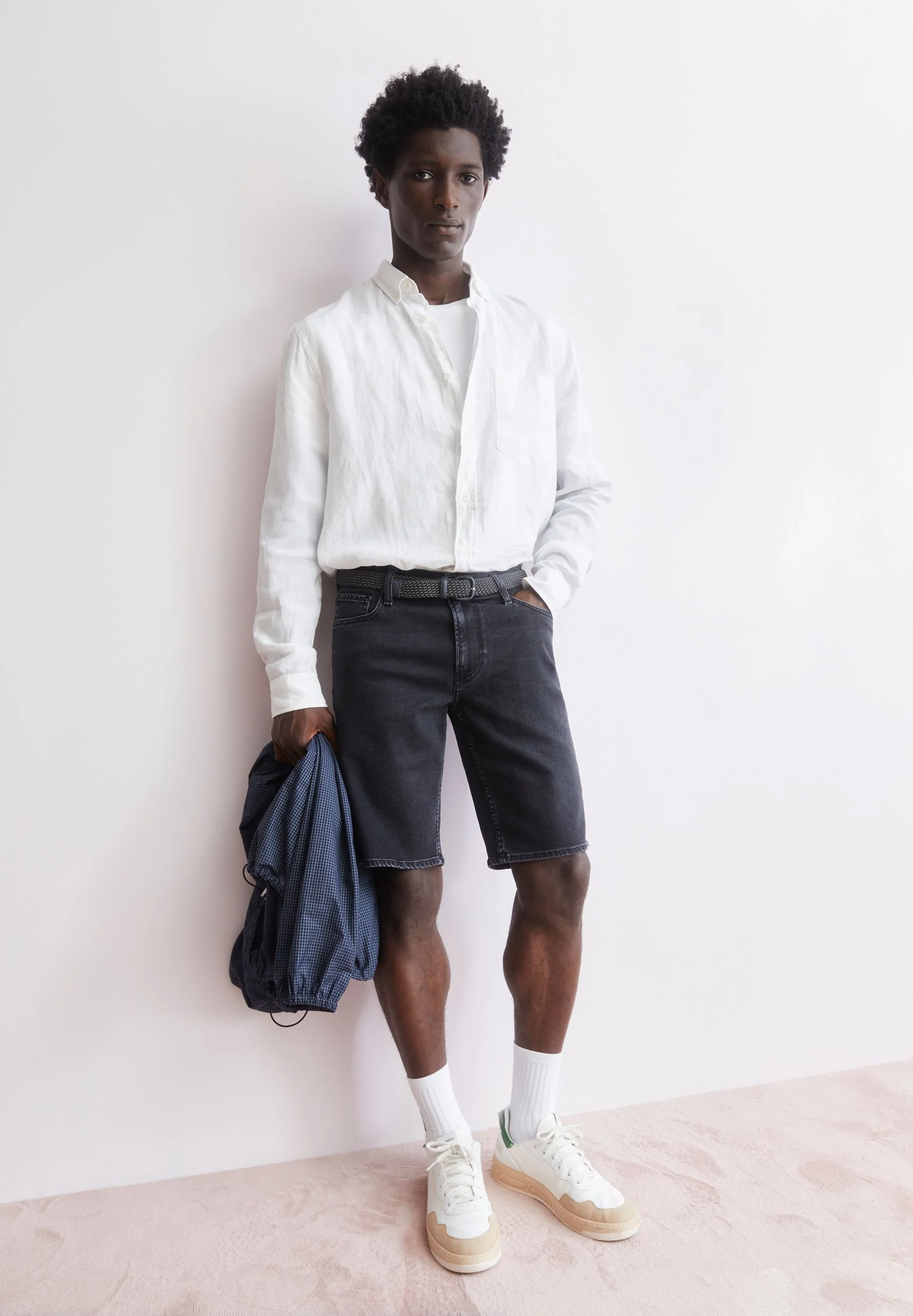 NAAILO JEANS-SHORTS | black washed authentic - Image 4