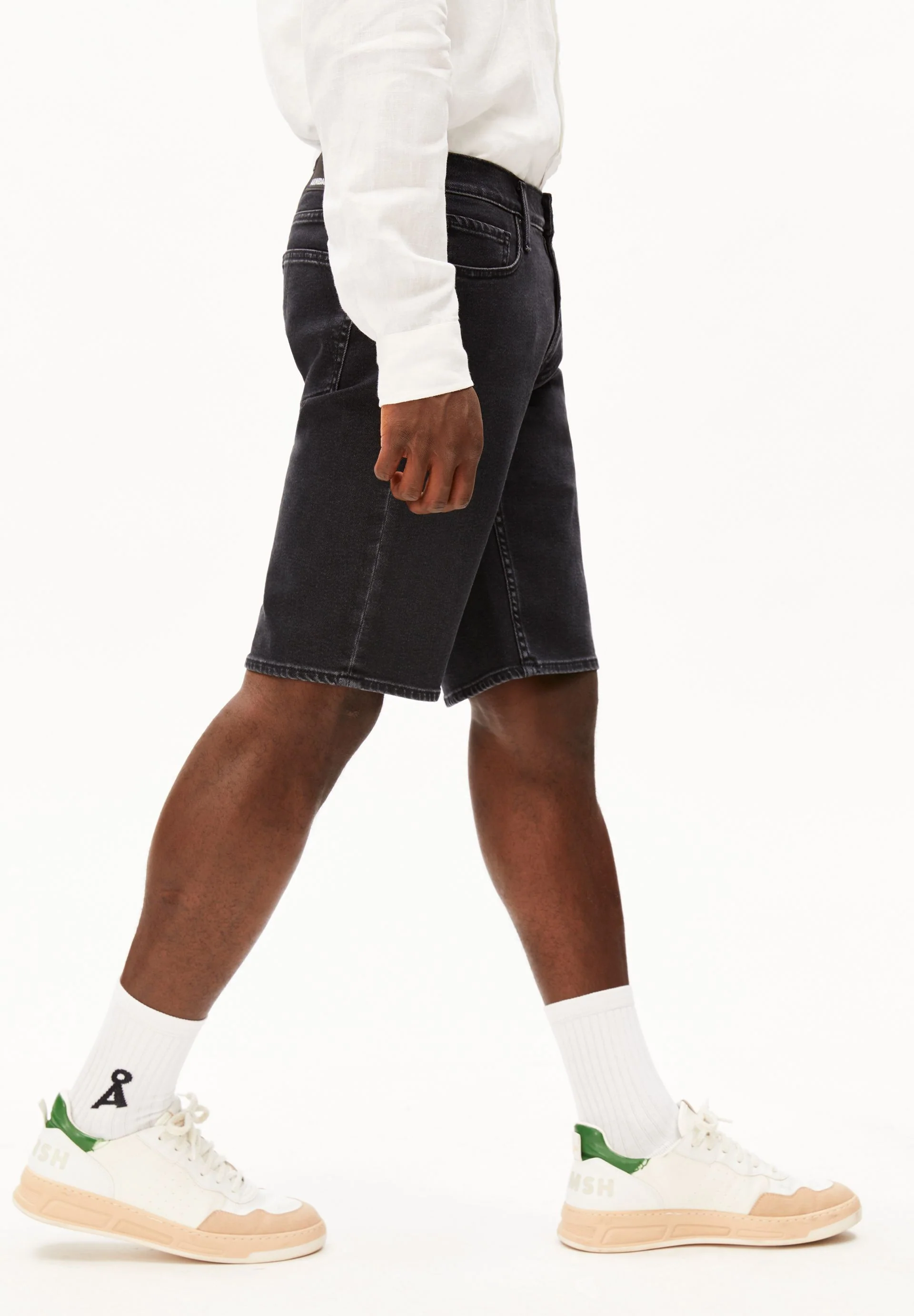 NAAILO JEANS-SHORTS | black washed authentic - Image 6