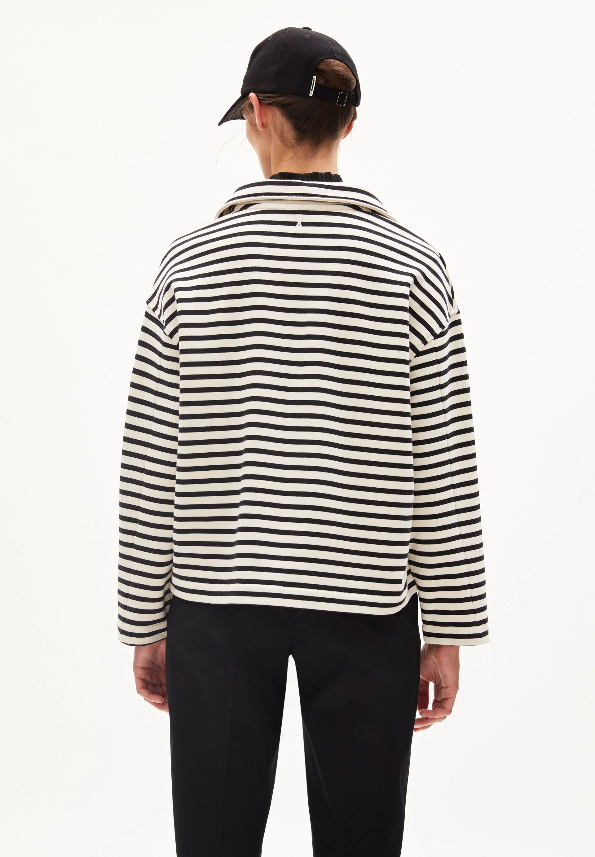 NAIRAA STRIPE | undyed-black - Image 2
