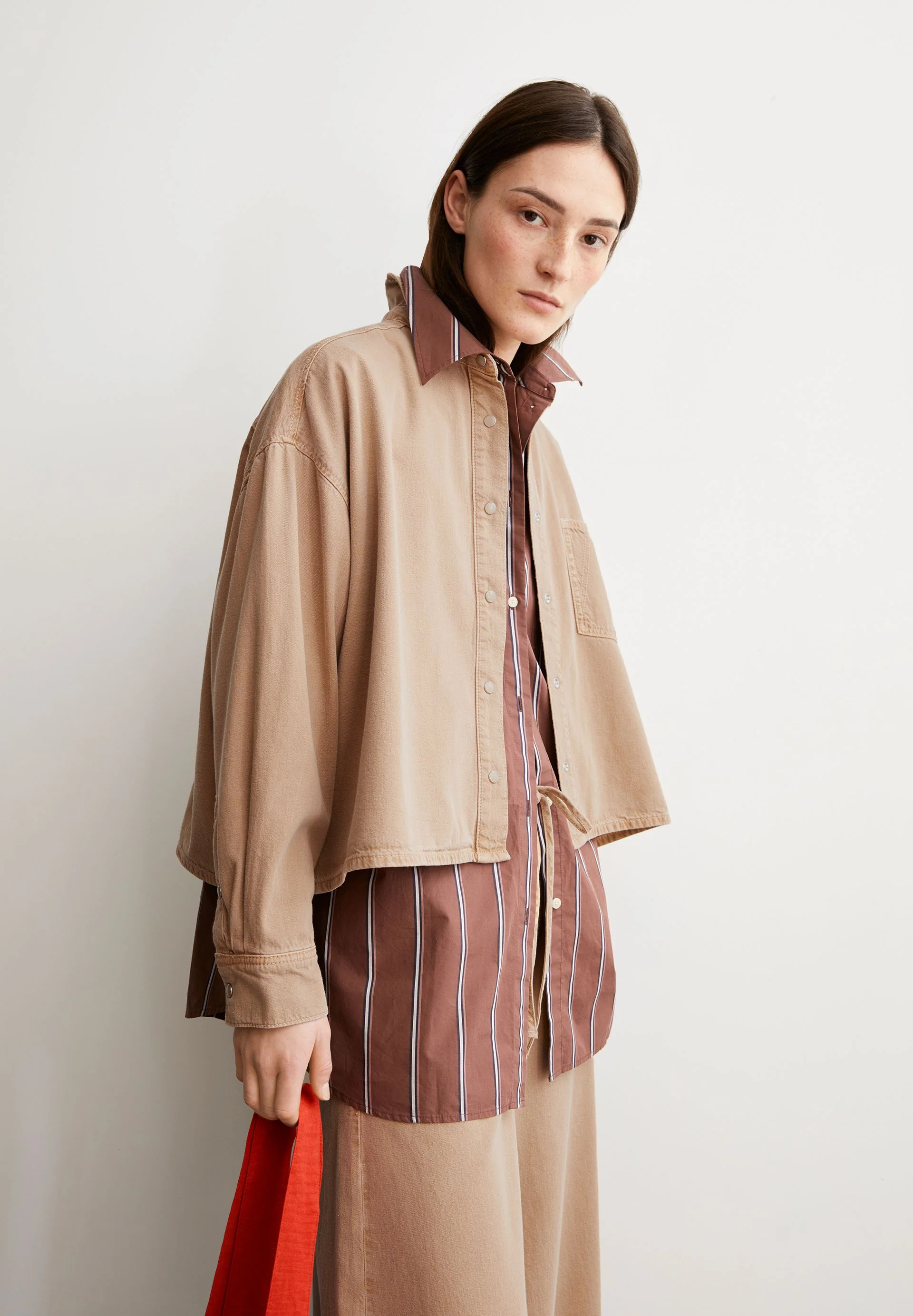 NALAANI BLUSE | true camel - Image 4