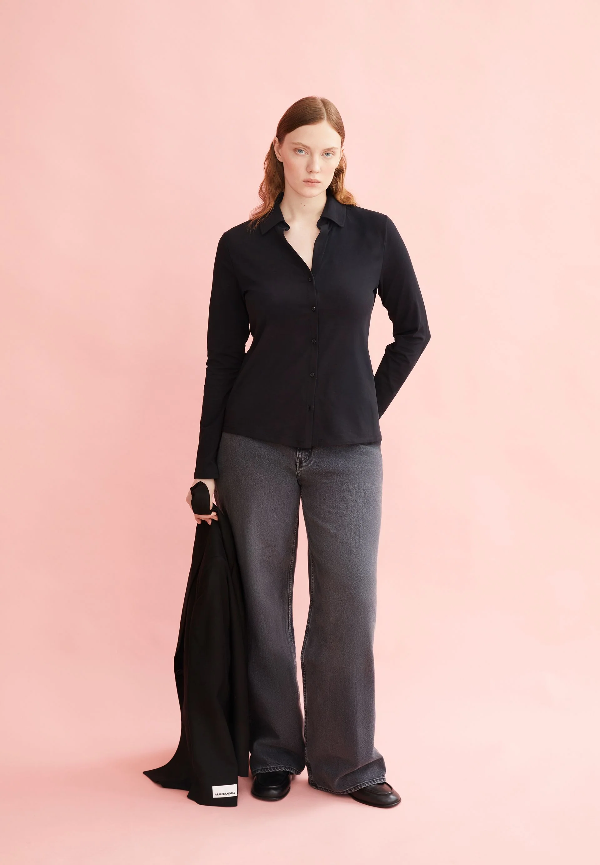 NALAANNIA BLUSE | black - Image 4