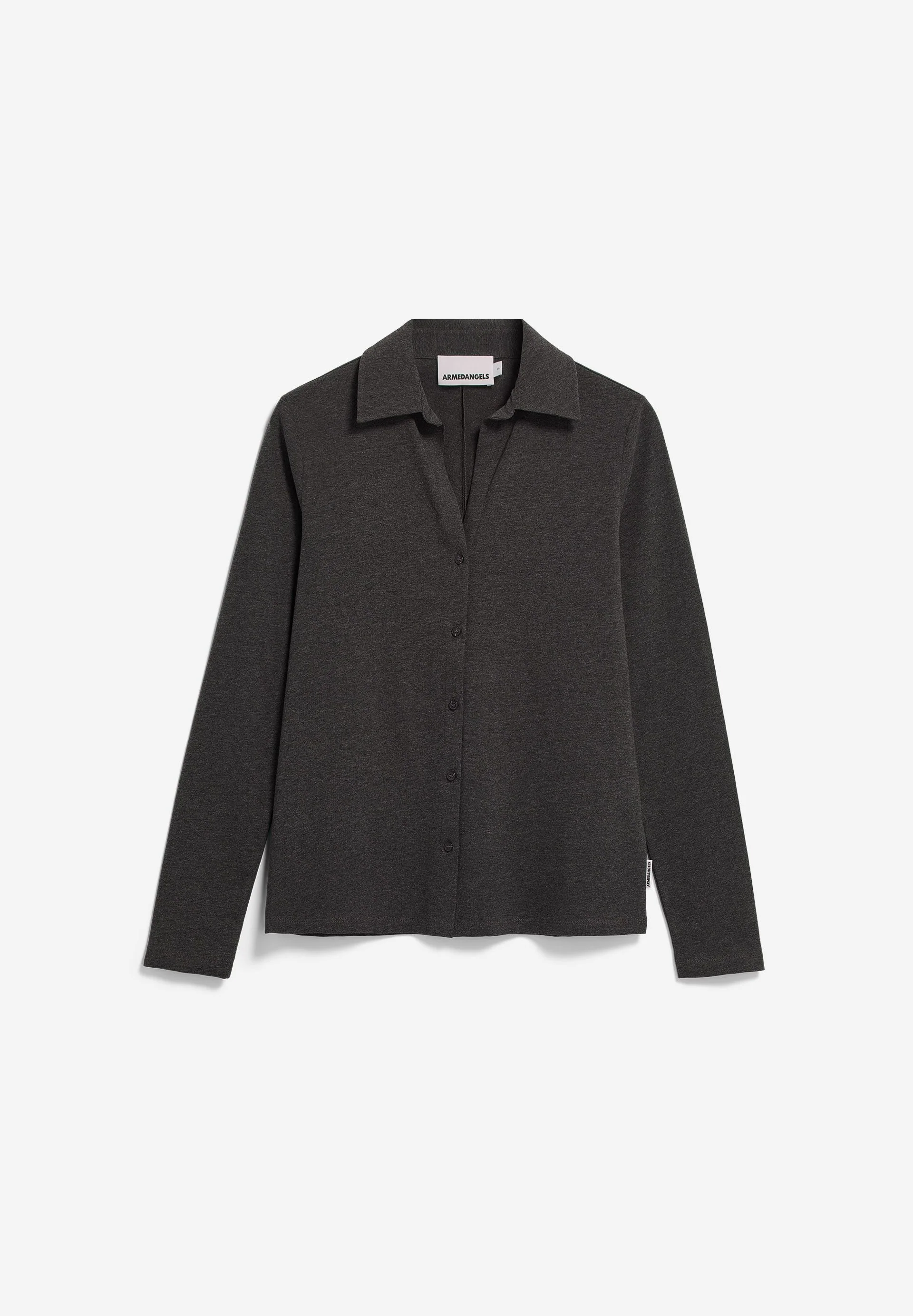 NALAANNIA BLUSE | steel melange - Image 6