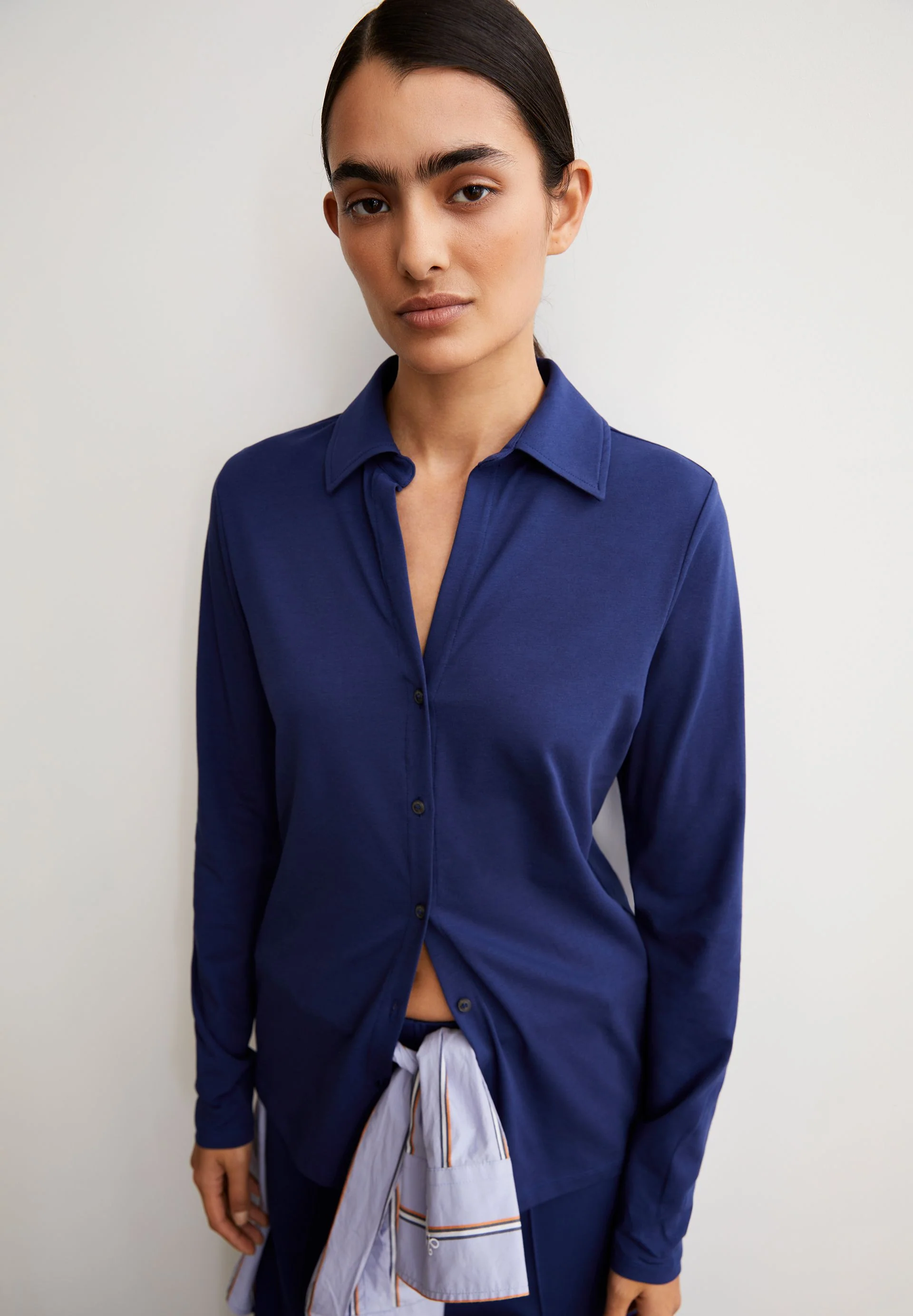 NALAANNIA BLUSE | blue noon - Image 4