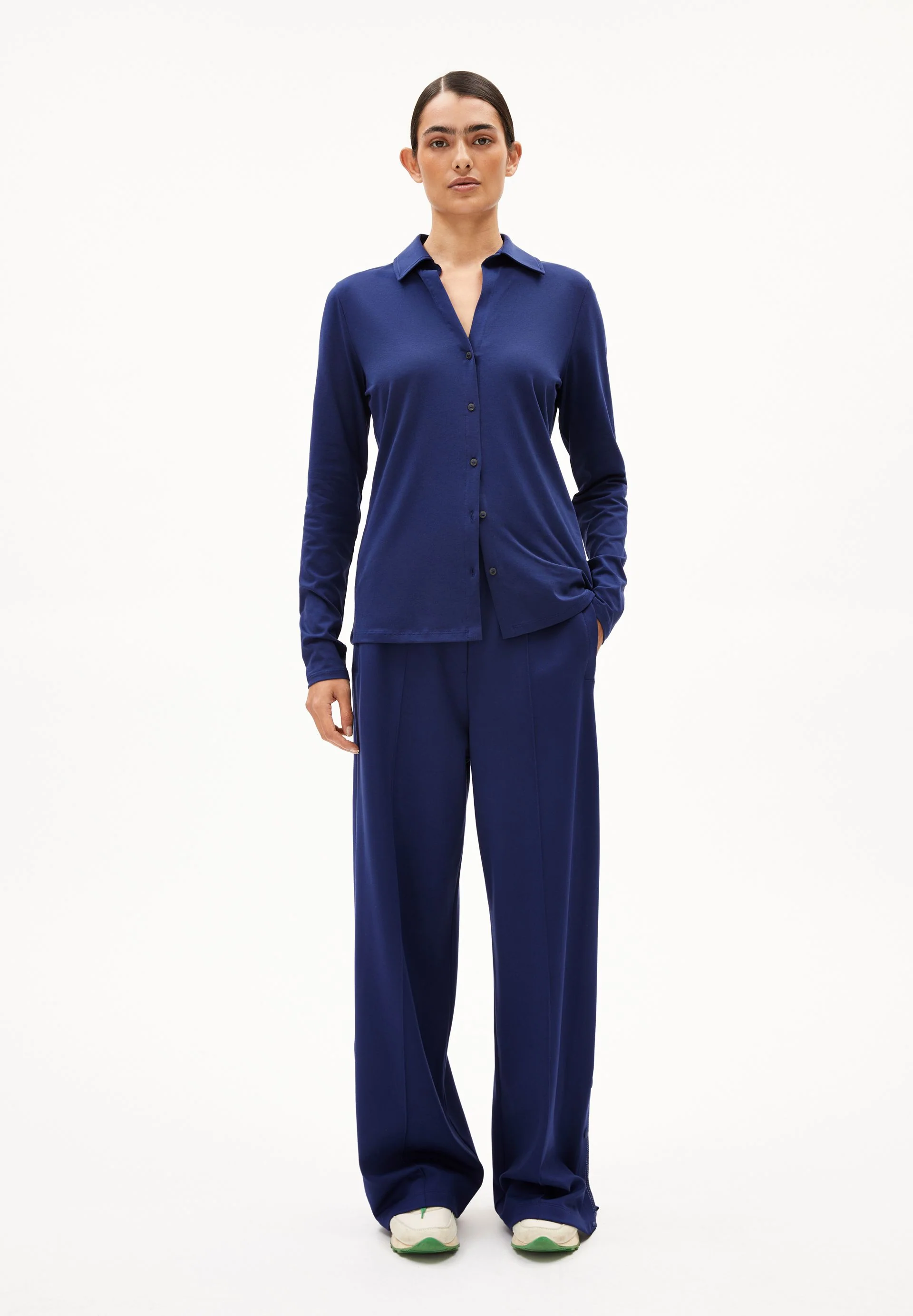 NALAANNIA BLUSE | blue noon - Image 5