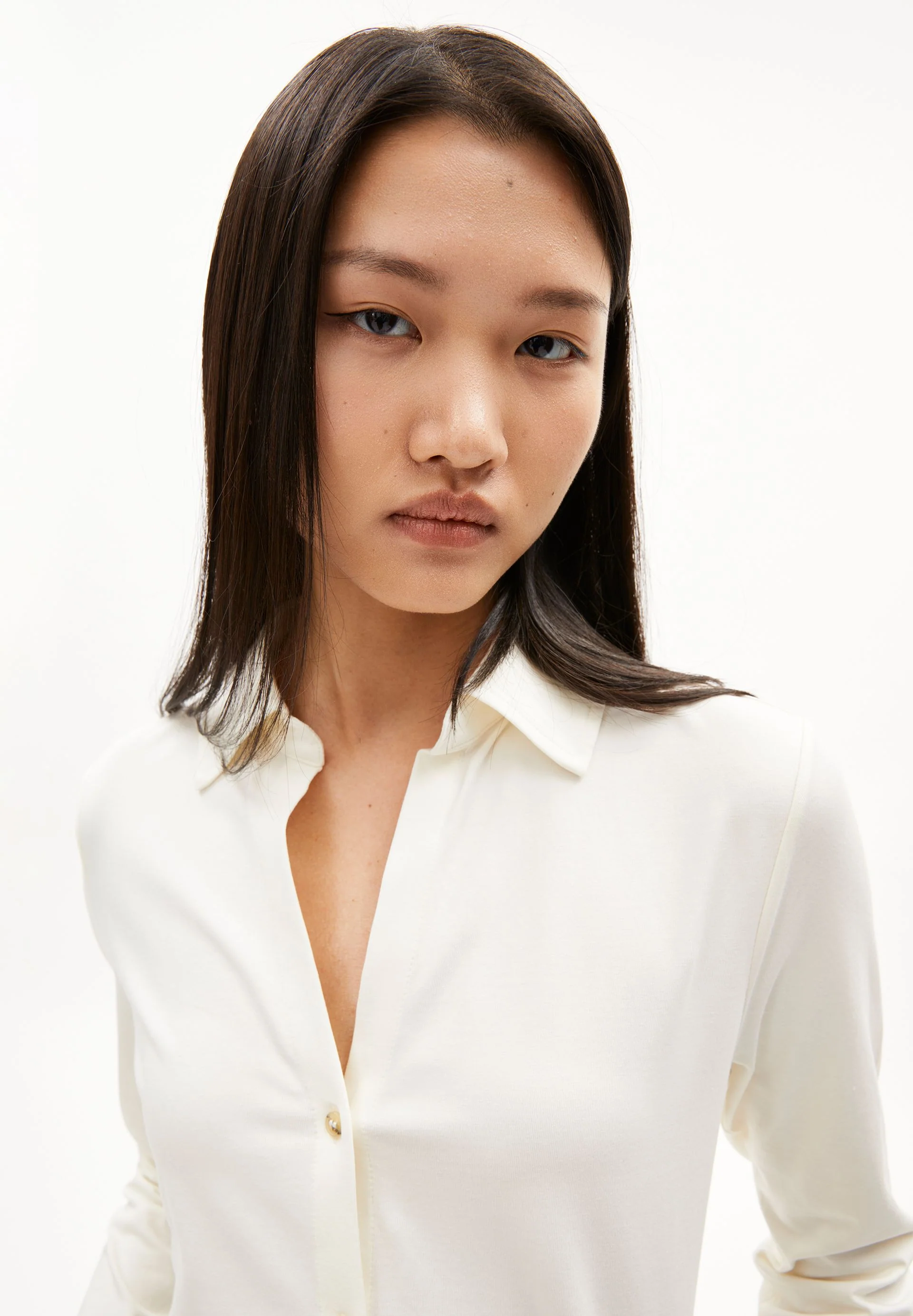 NALAANNIA BLUSE | oatmilk - Image 3