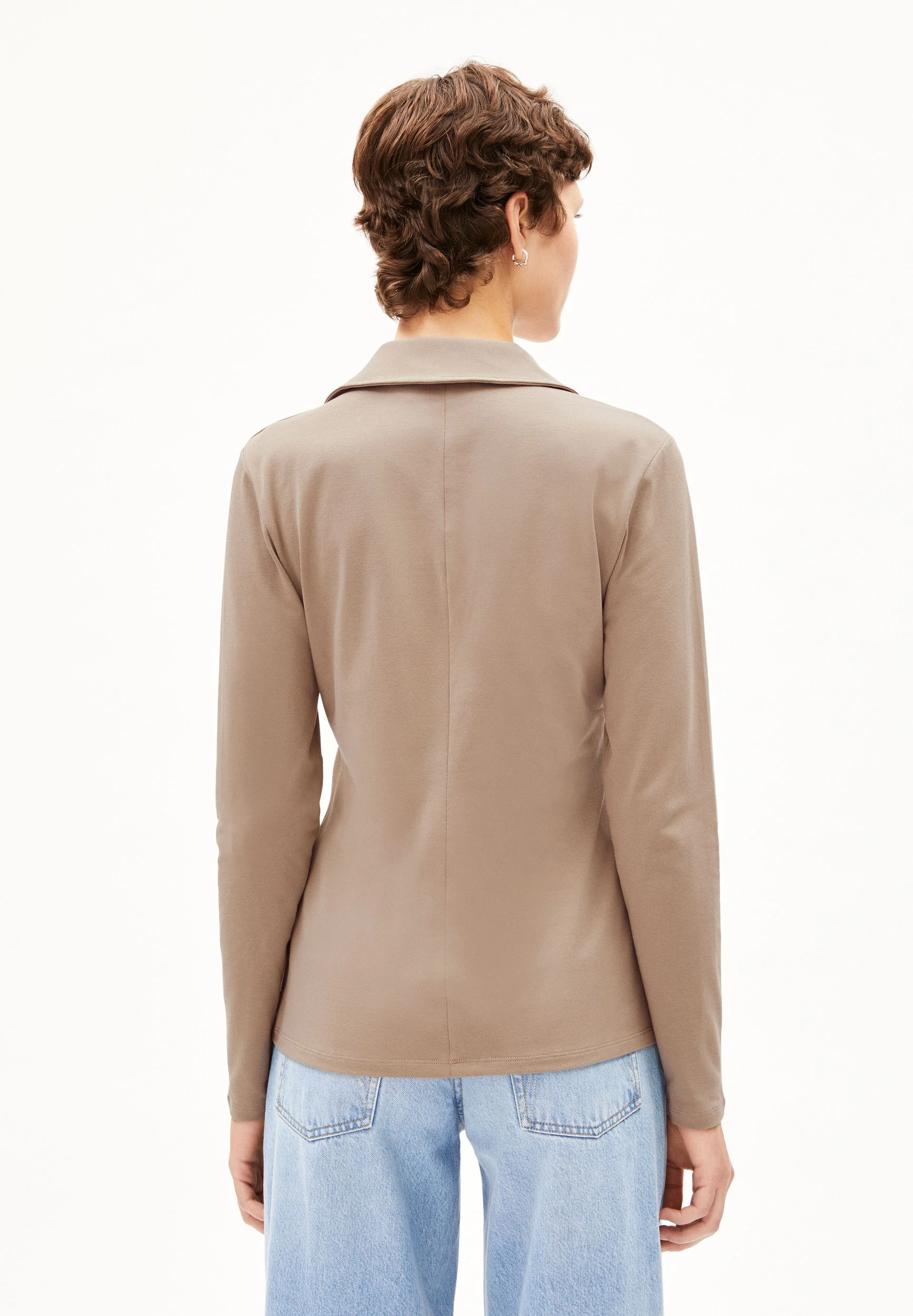 NALAANNIA BLUSE | shiitake - Image 2