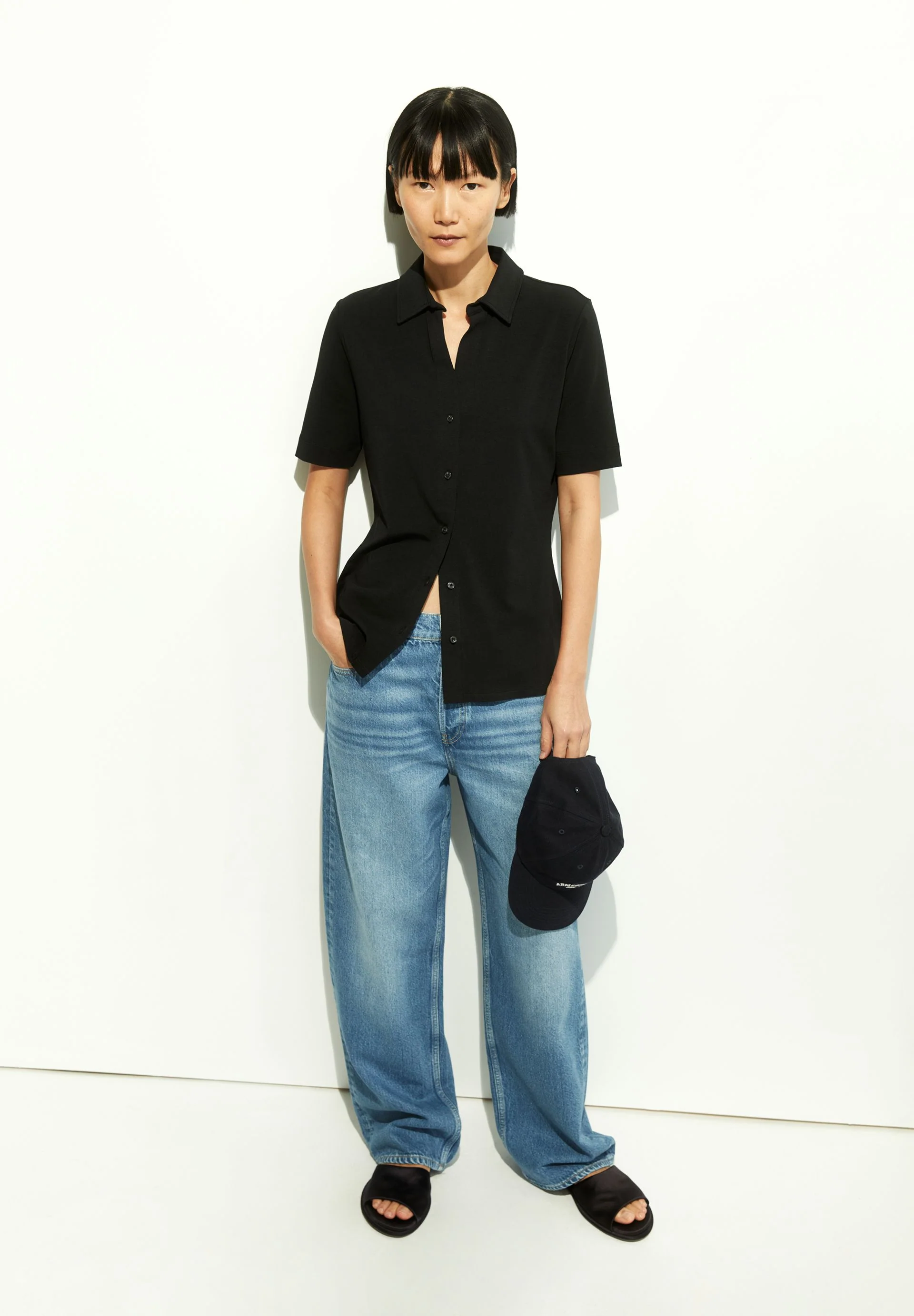 NALITAA BLUSE | black - Image 4