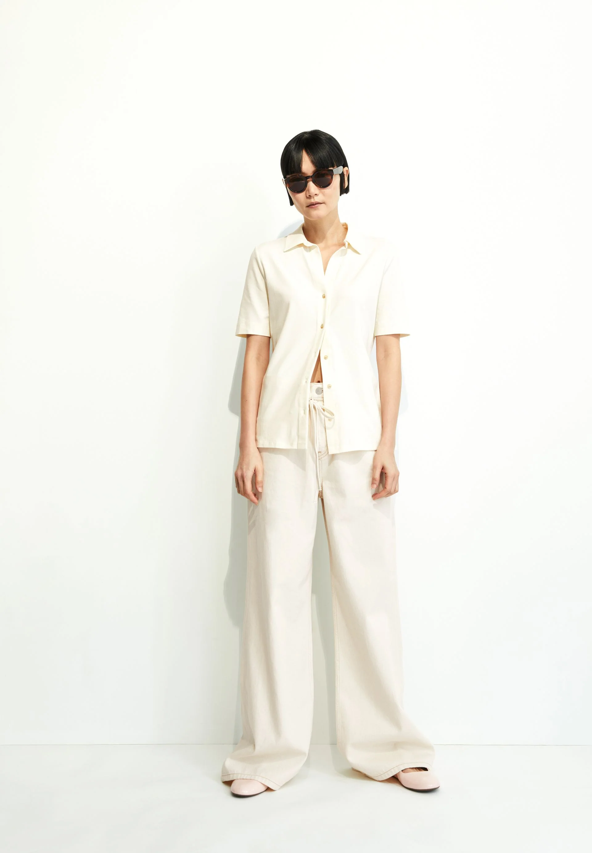 NALITAA BLUSE | oatmilk - Image 4
