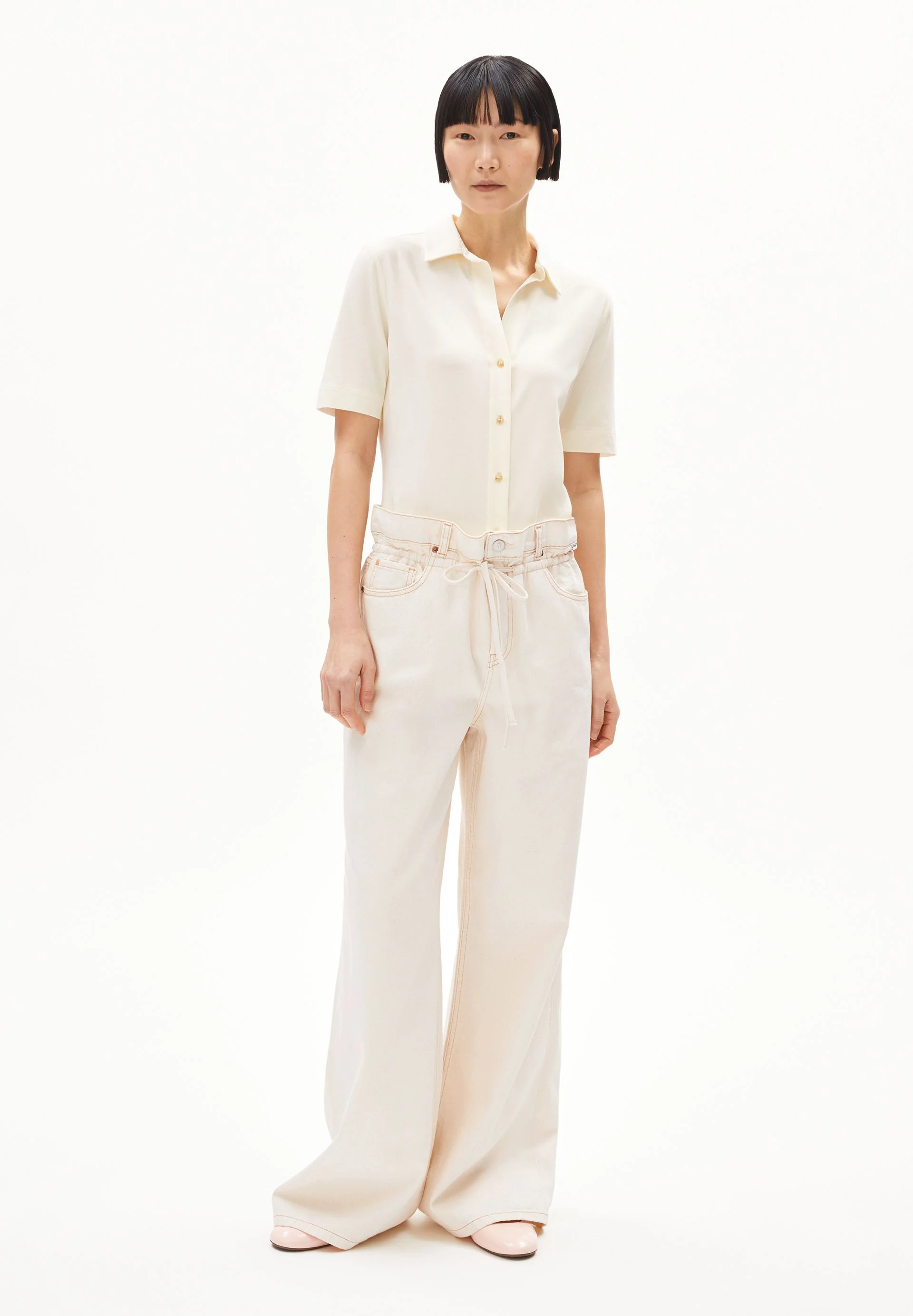 NALITAA BLUSE | oatmilk - Image 5