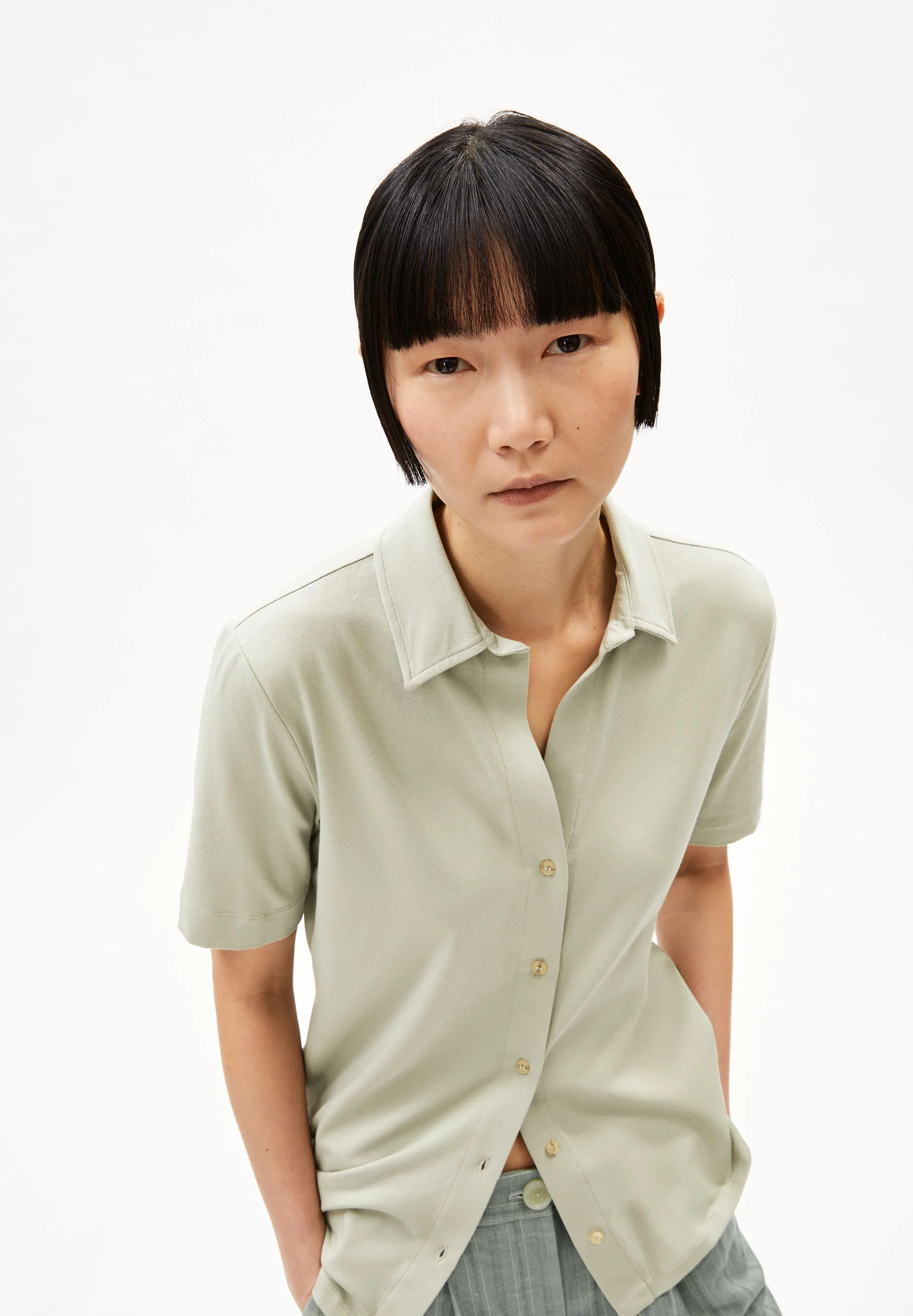 NALITAA BLUSE | seagreen - Image 3